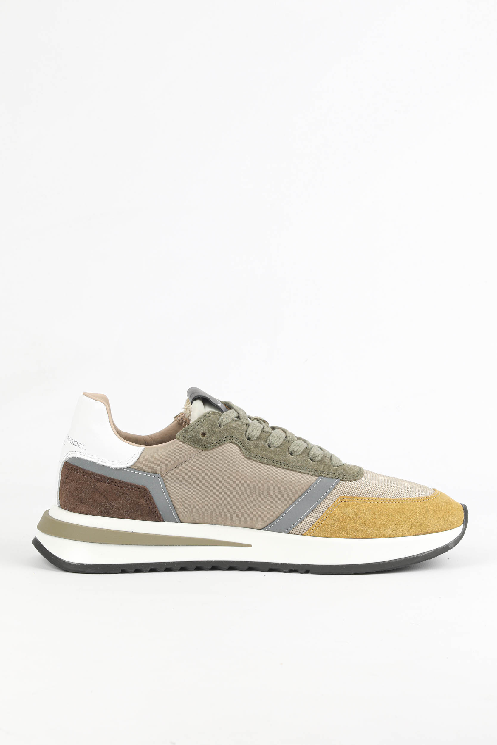 BASKETS PHILIPPE MODEL MARRON/BEIGE TYLU-W005