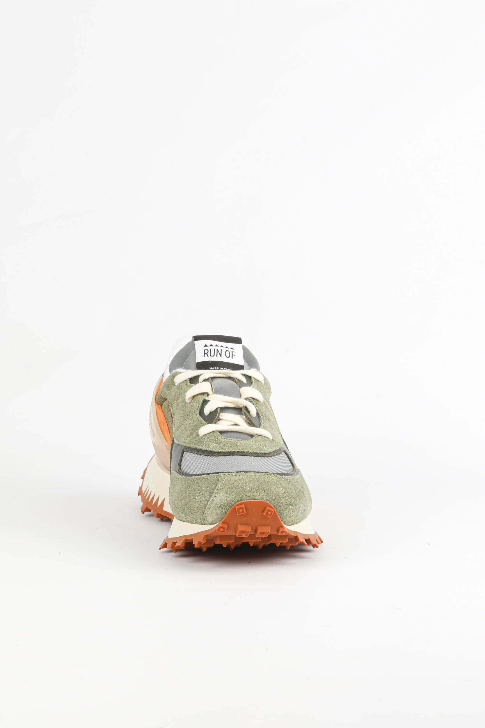 BASKETS RUN OF KAKI ET ORANGES 40038-MAIS
