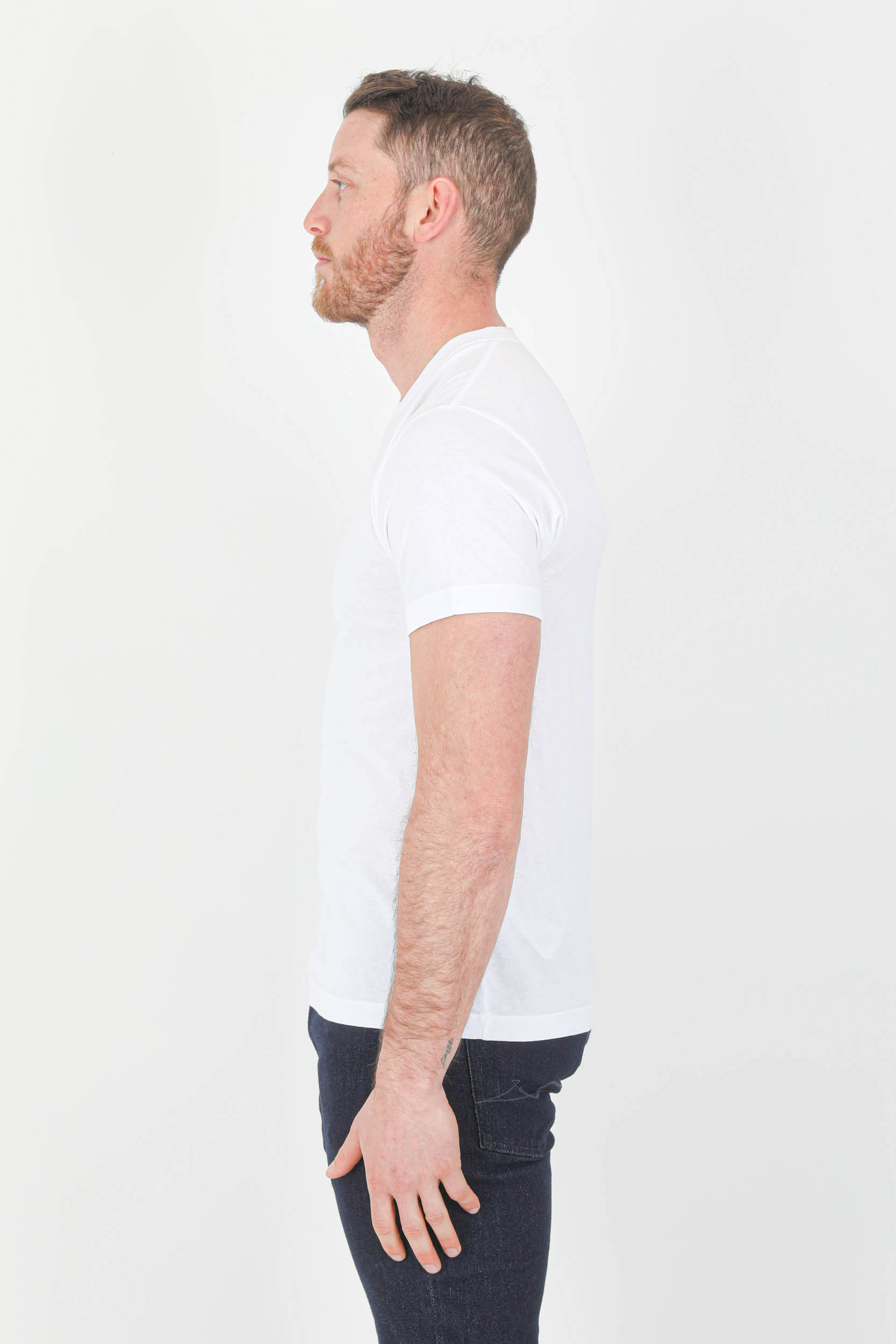 TEE-SHIRT STONE ISLAND BLANC 76152NS91-V0001