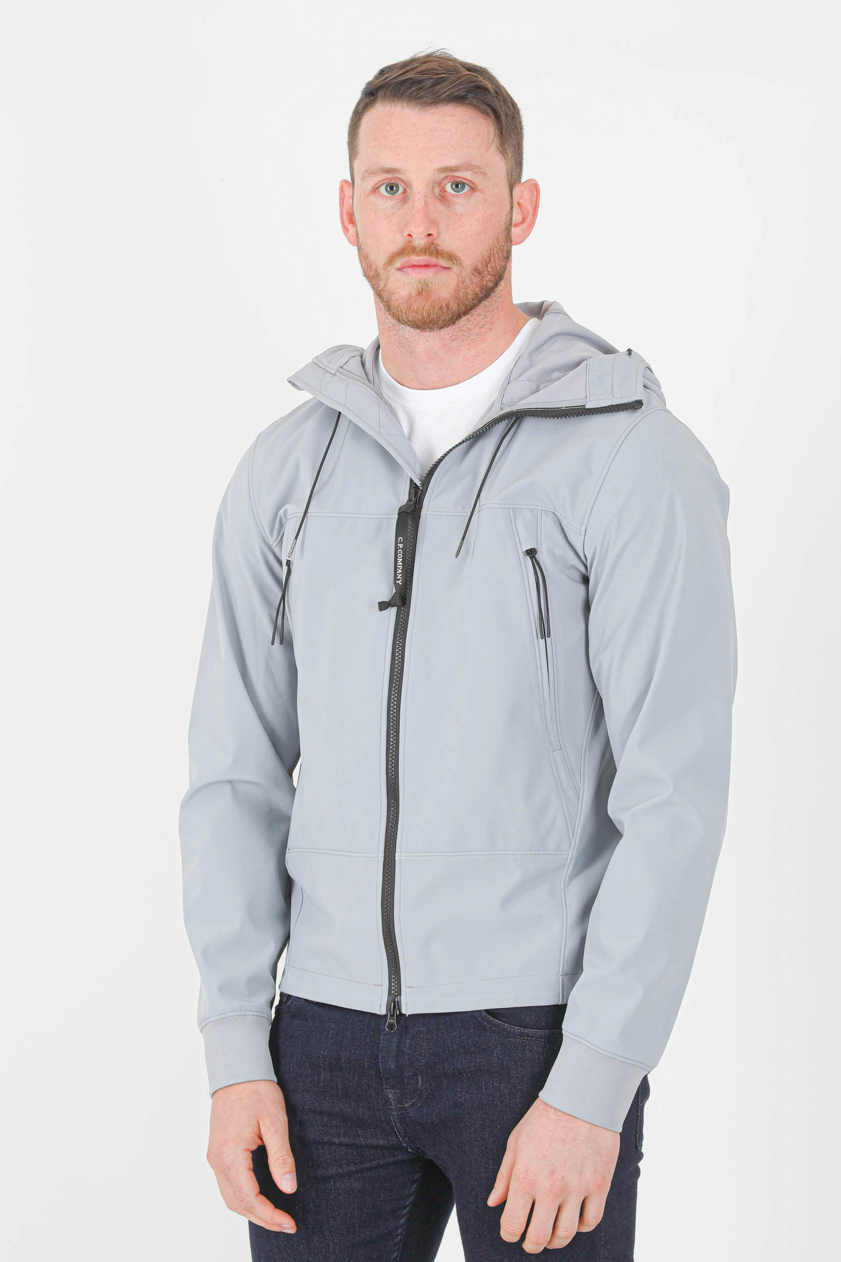 BLOUSON SOFT SHELL-R GRIS W001A-937