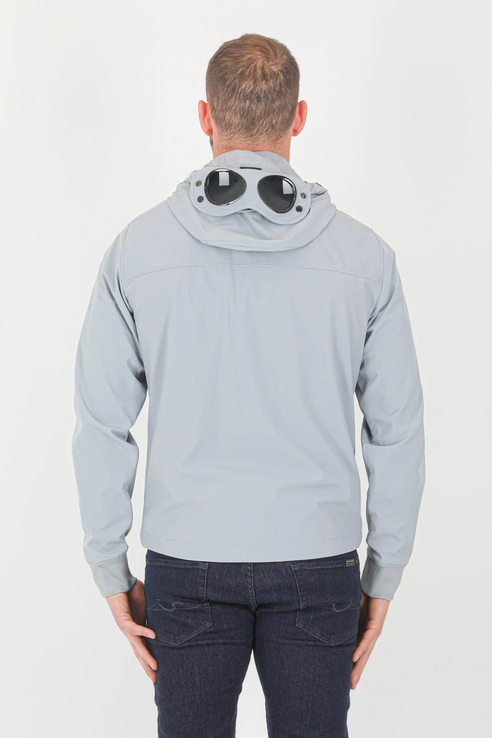 BLOUSON SOFT SHELL-R GRIS W001A-937