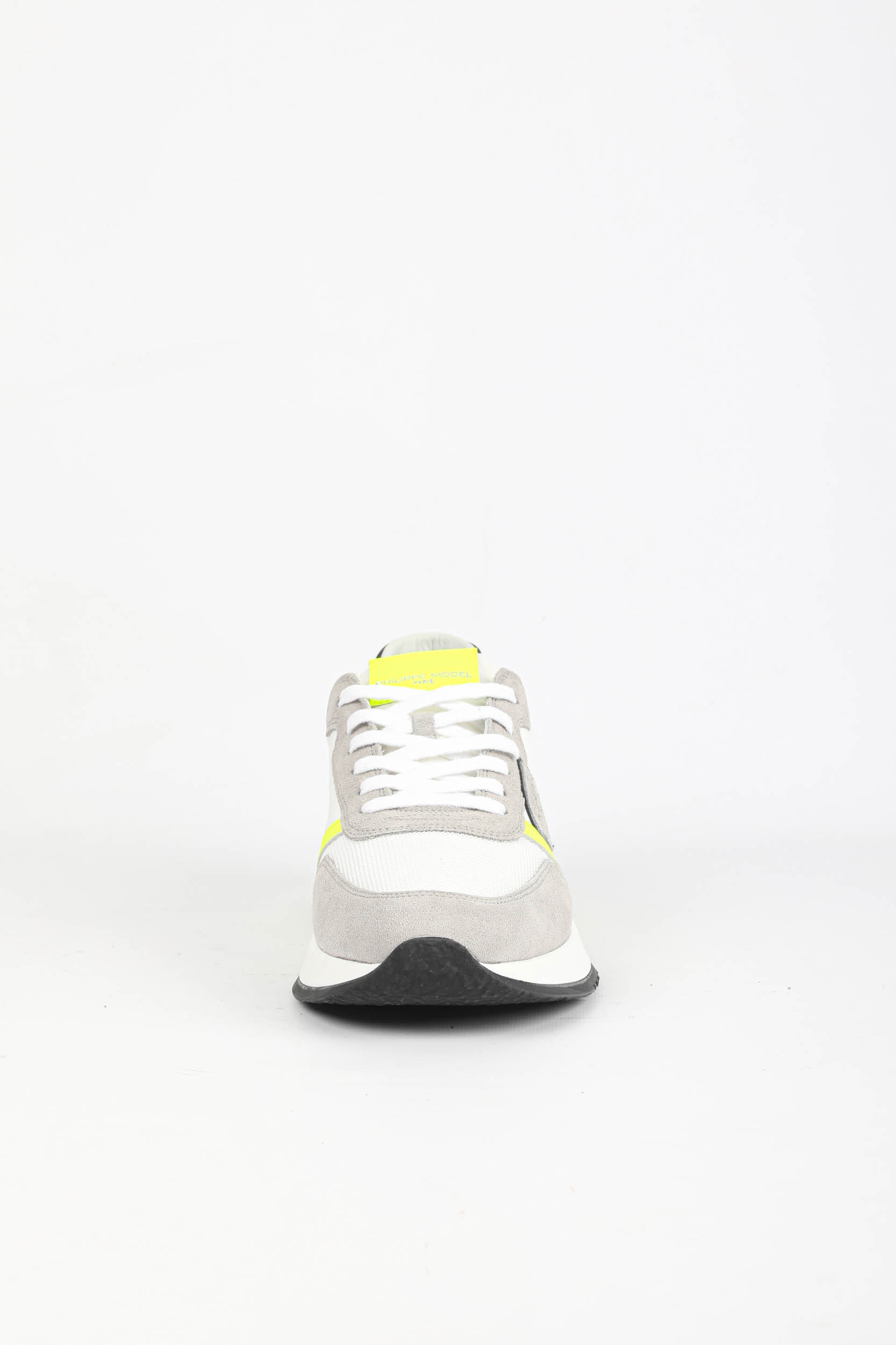 BASKETS PHILIPPE MODEL TROPEZ MONDIAL NEON JAUNE TYLU-WN01