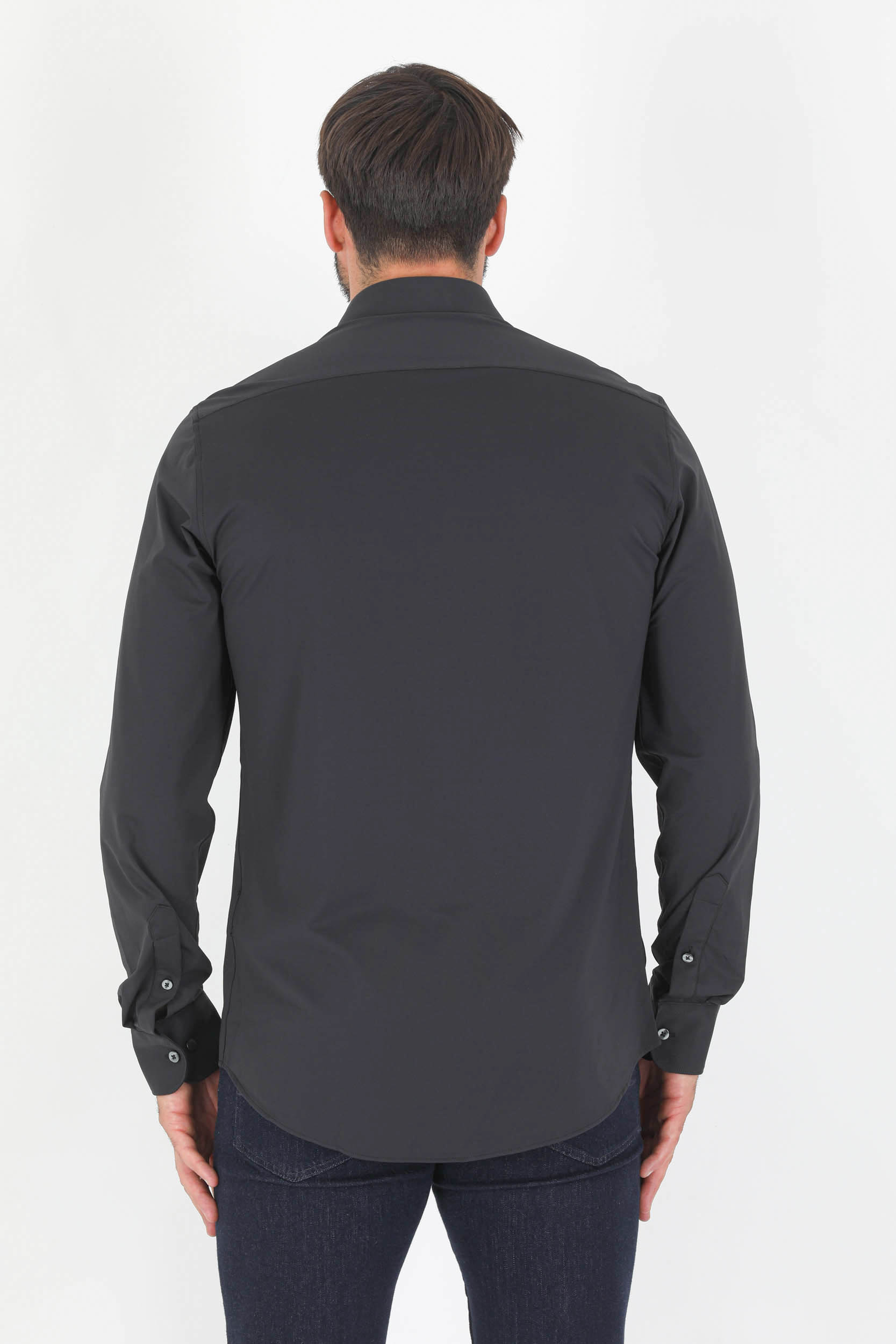 CHEMISE RRD NOIR 22092-10