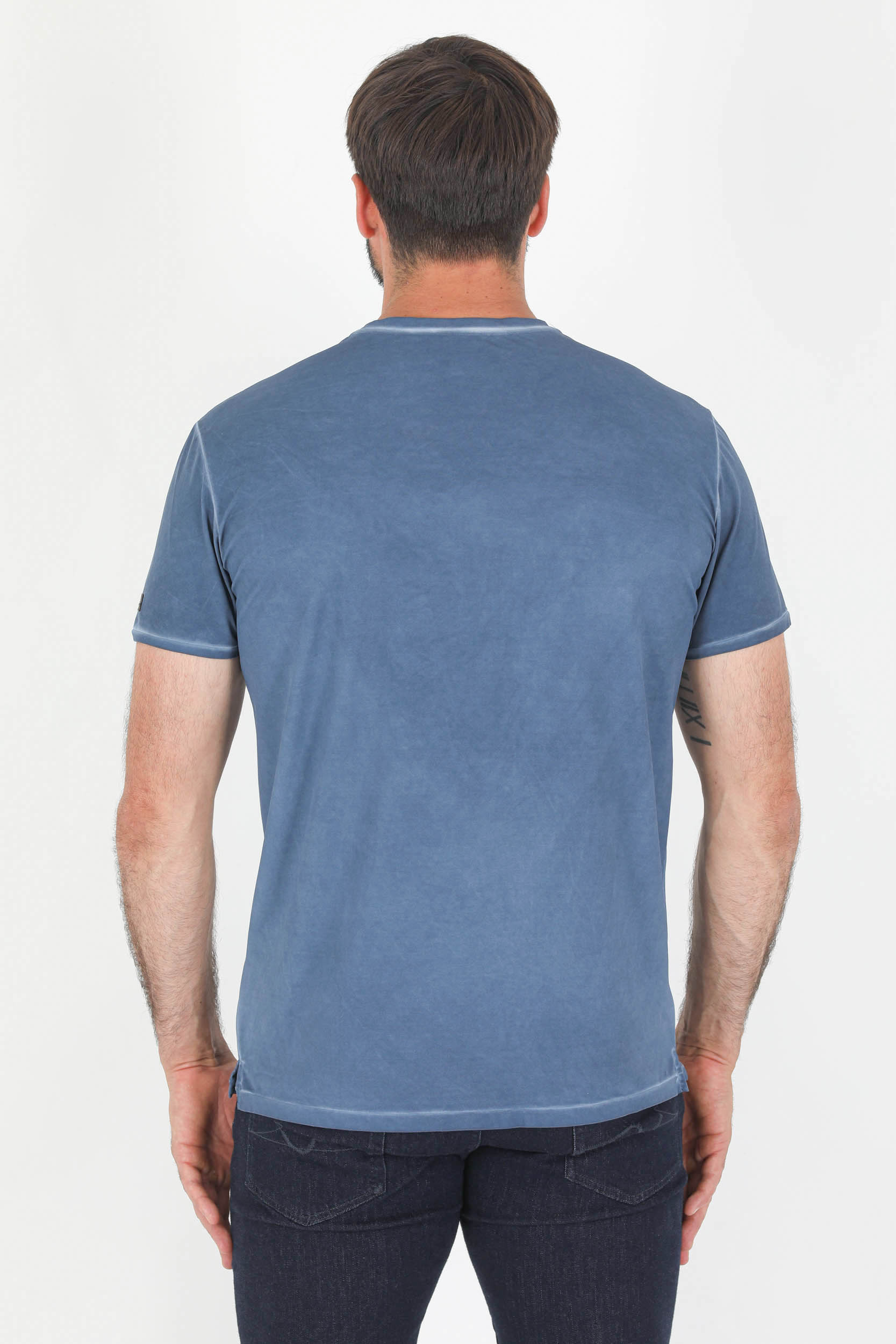 T-SHIRT RRD BLEU DELAVE 22088-60