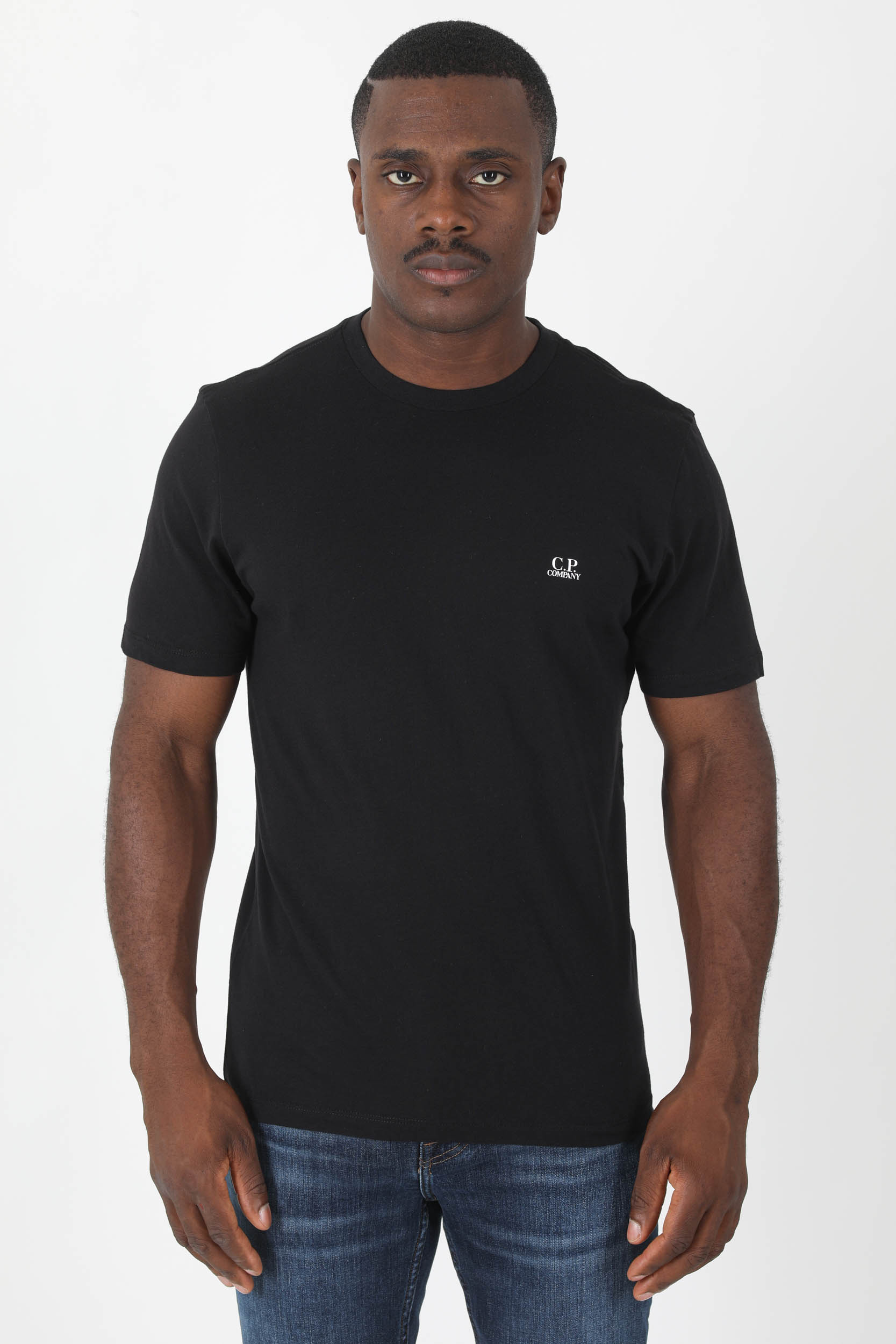 T-SHIRT C.P COMPANY LUNETTES NOIR S044A-999