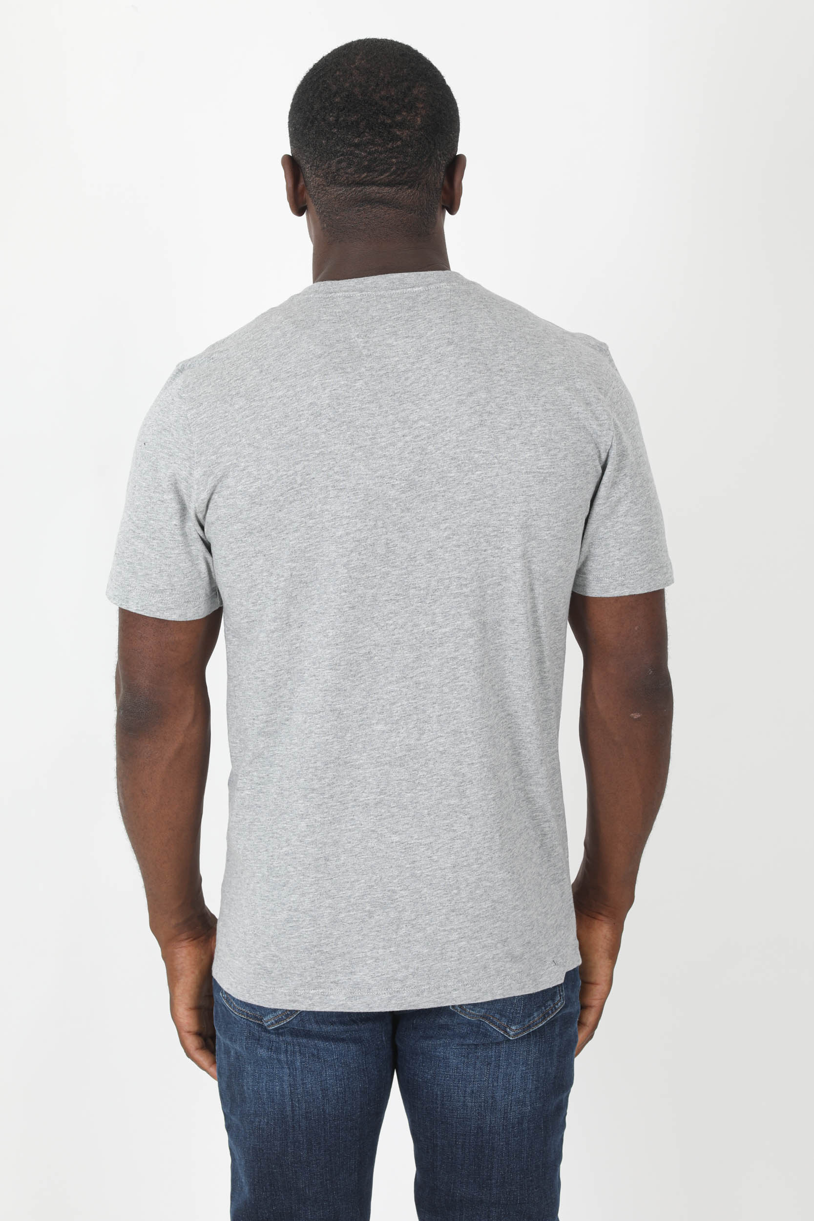T-SHIRT C.P COMPANY GRIS PETIT LOGO S046A-M93