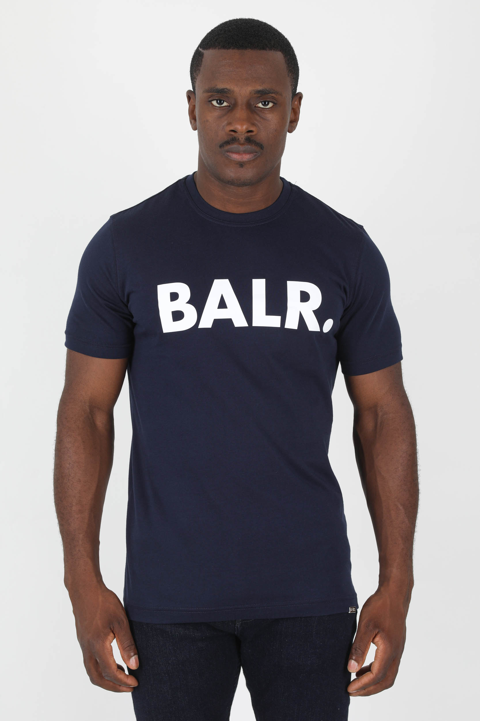 T-SHIRT BALR BLEU MARINE B1112.1048-BLUE