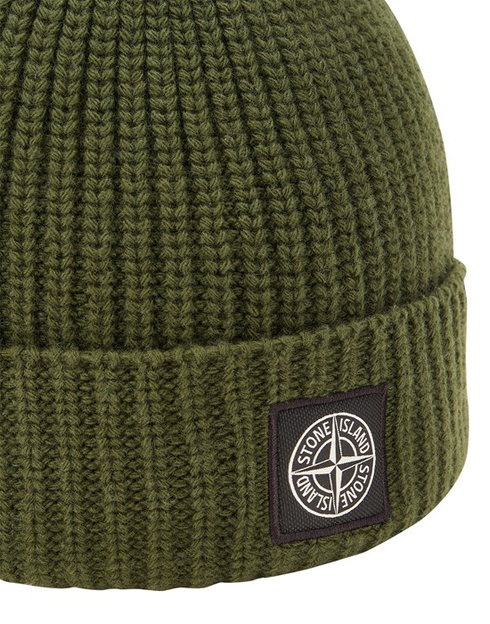 BONNET STONE ISLAND KAKI 7715N10B5-V0058