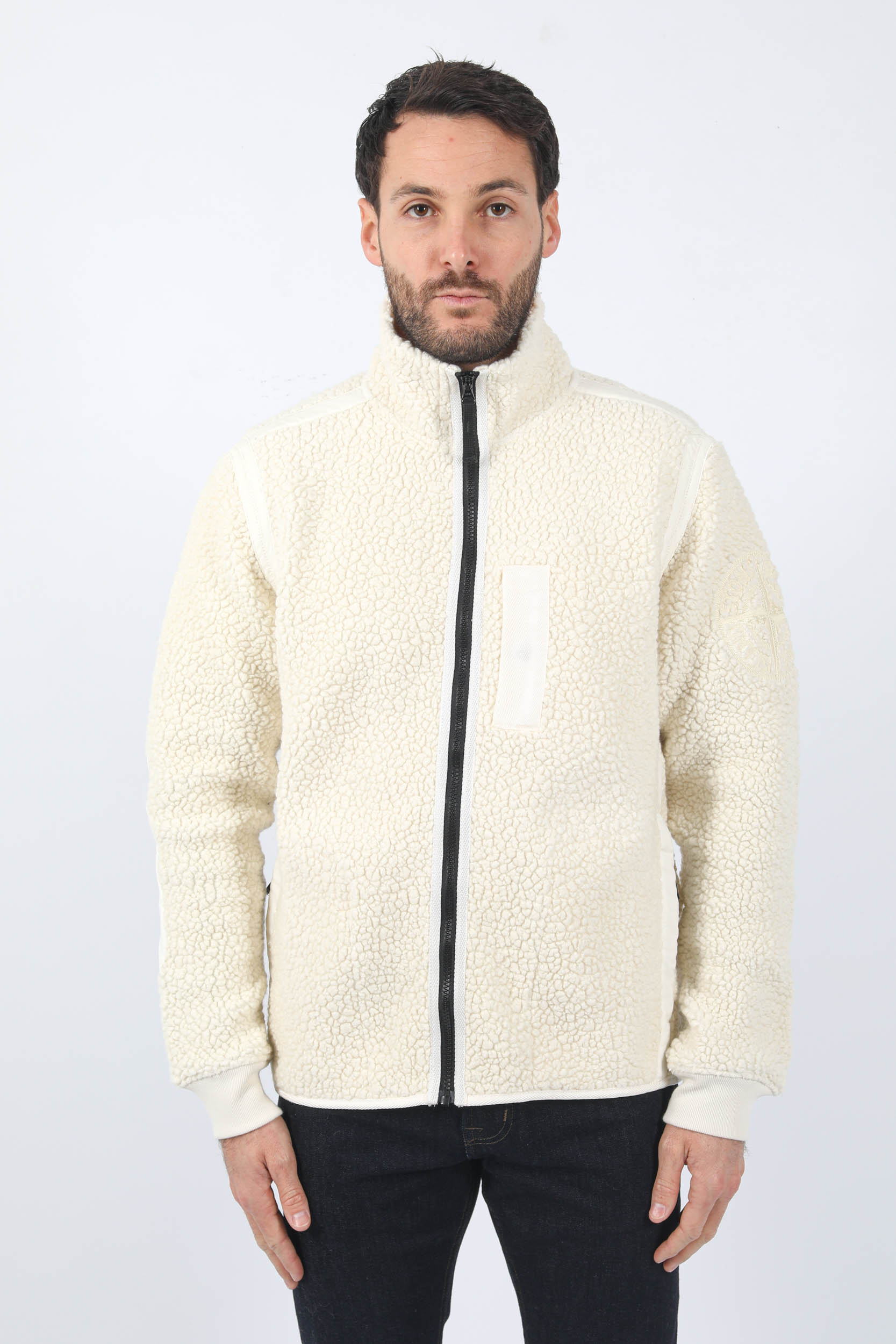 POLAIRE STONE ISLAND ECRU 771561441-V0099