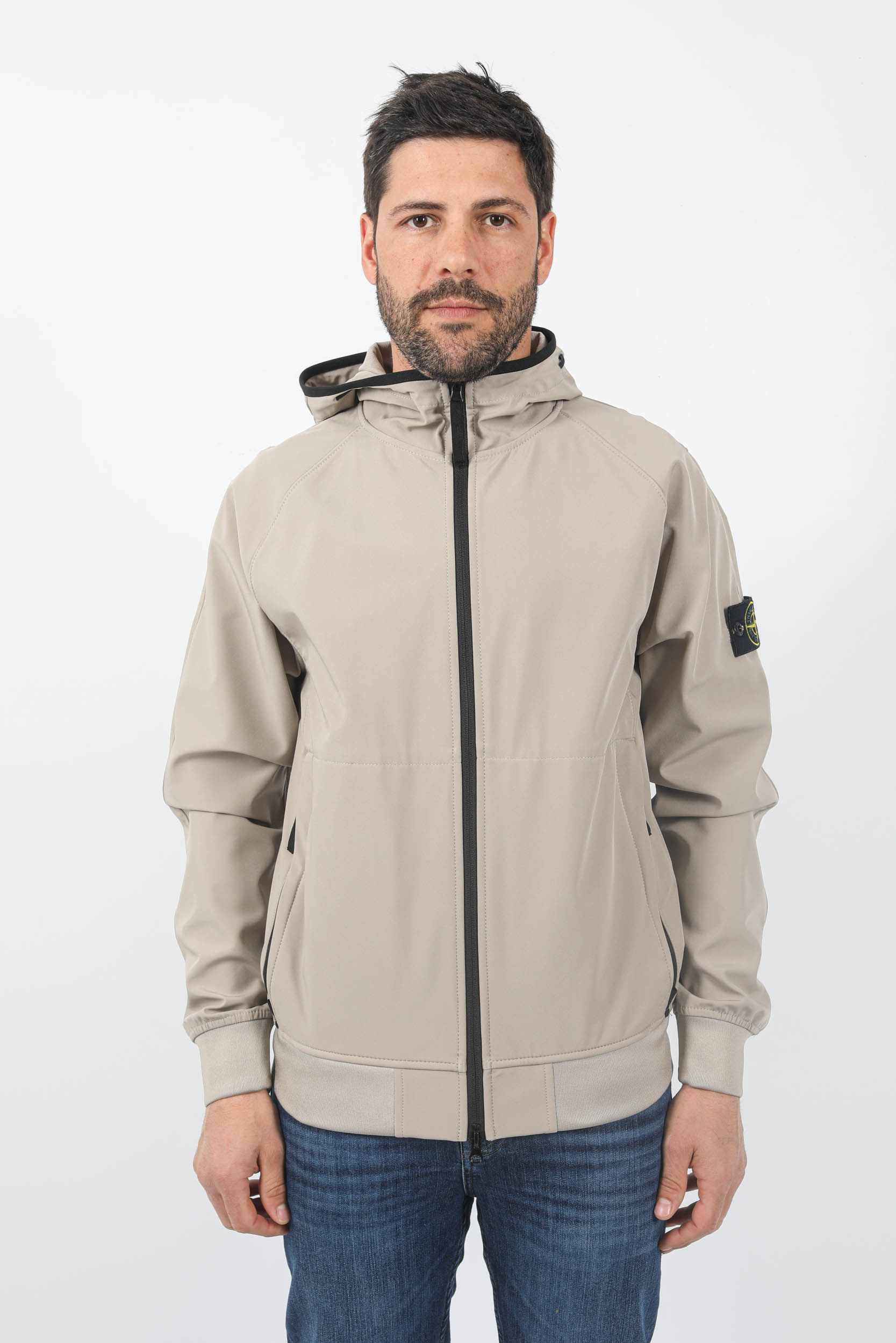SOFT SHELL STONE ISLAND BEIGE 781540927 V0092