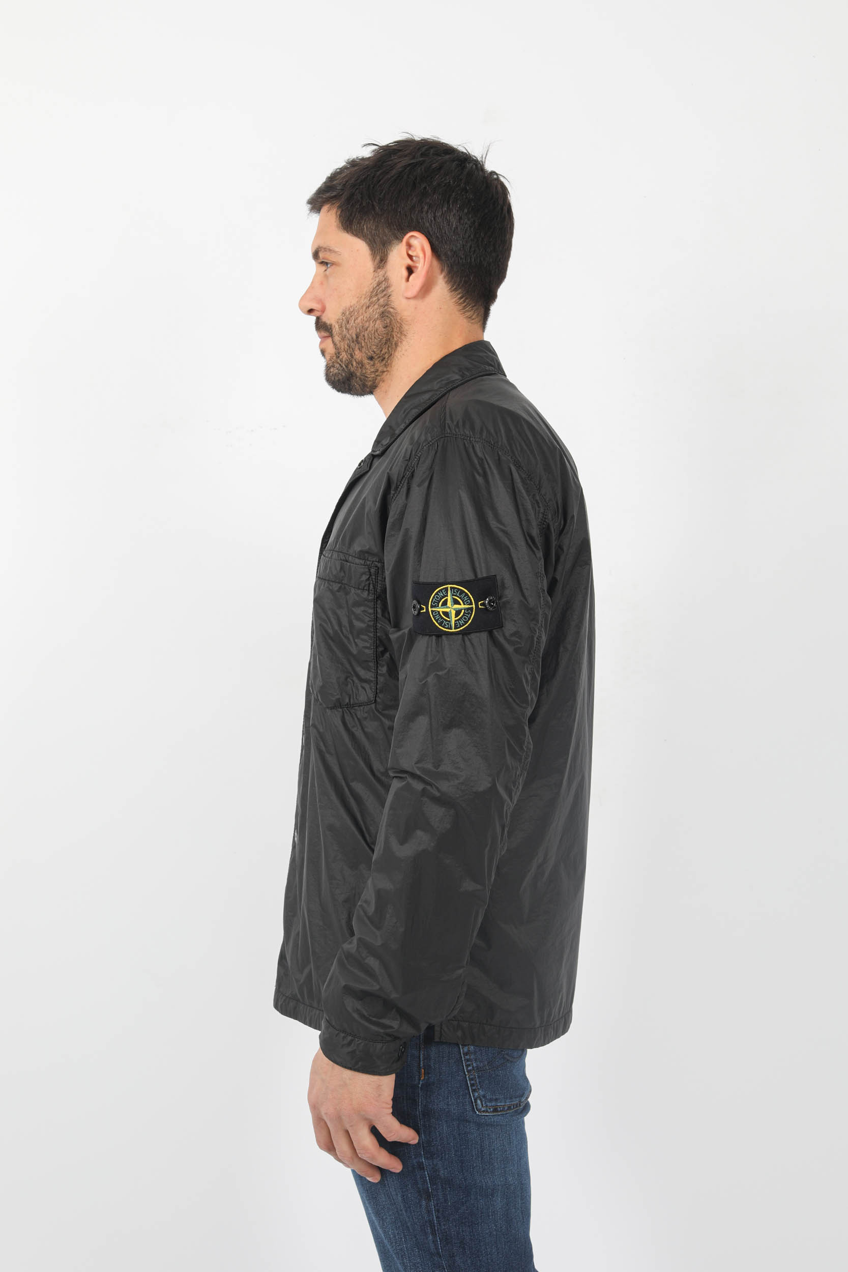 SURECHEMISE STONE ISLAND NOIR 781511025-V0029