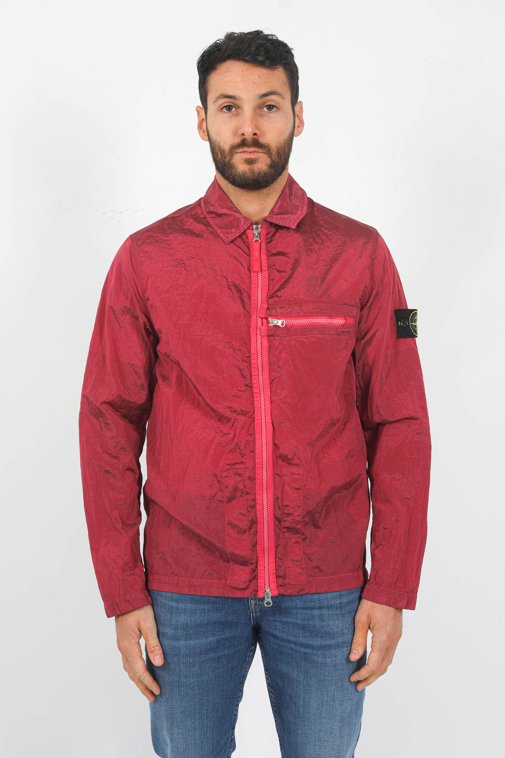 SURECHEMISE STONE ISLAND NYLON METAL ROSE 781510919-V0087