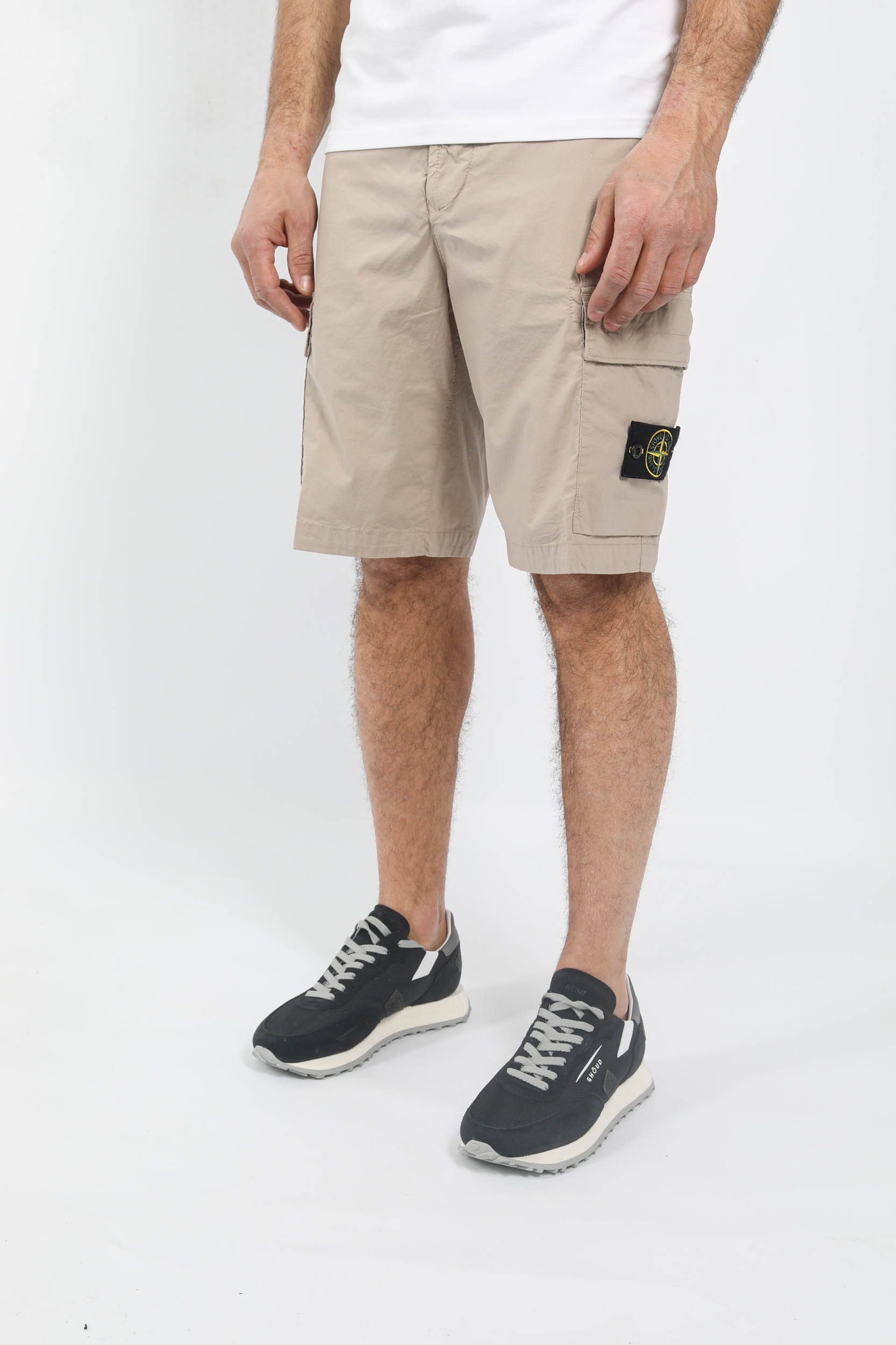 SHORT CARGO STONE ISLAND BEIGE 7815L0803-A0092