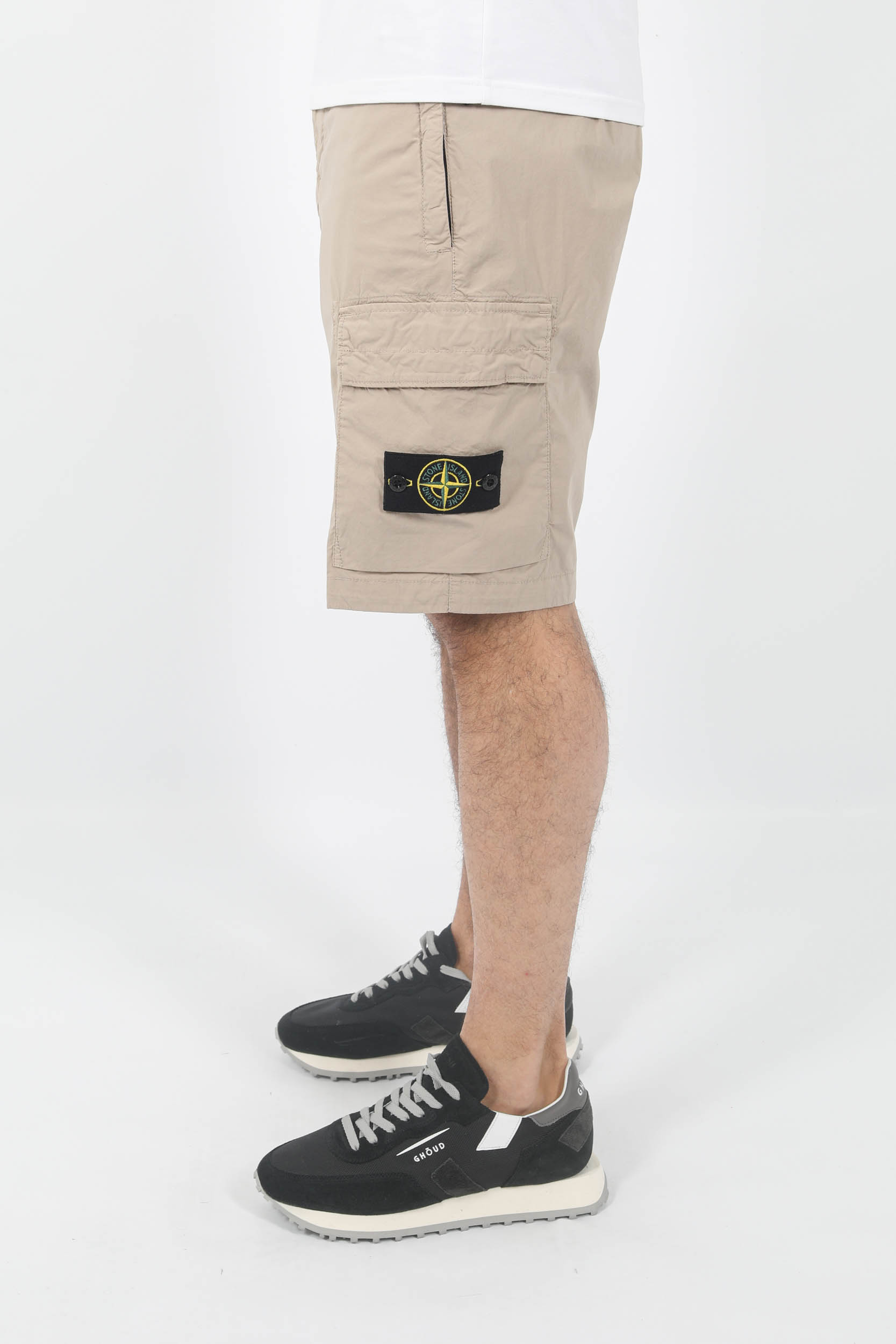 SHORT CARGO STONE ISLAND BEIGE 7815L0803-A0092