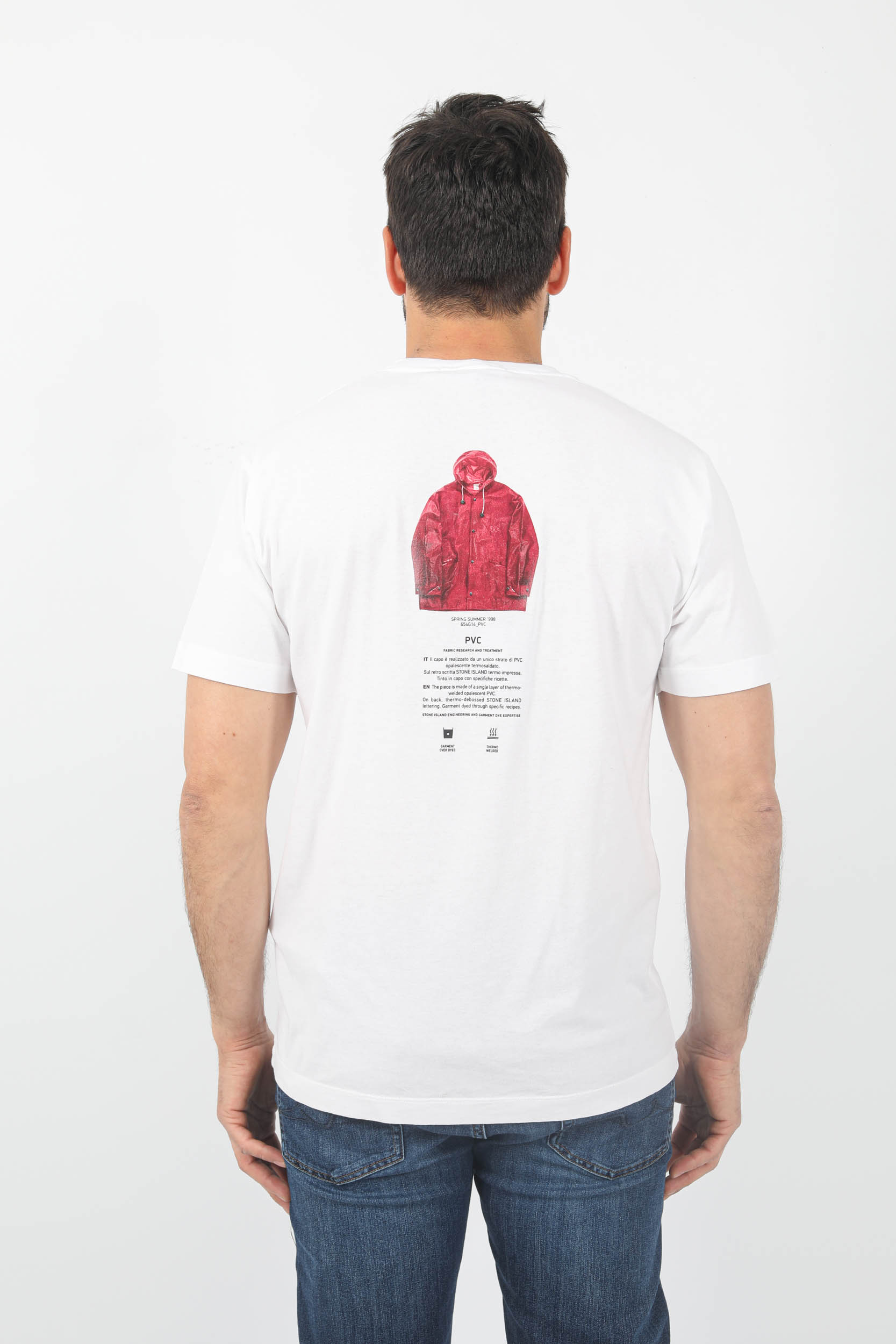 T-SHIRT STONE ISLAND BLANC ARCHIVIO 78152NS91-V0001