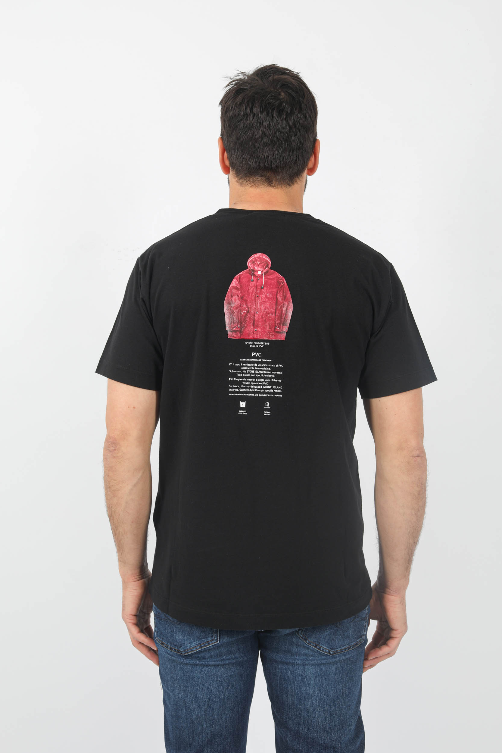 T-SHIRT STONE ISLAND ARCHIVIO NOIR 78152NS91-V0029