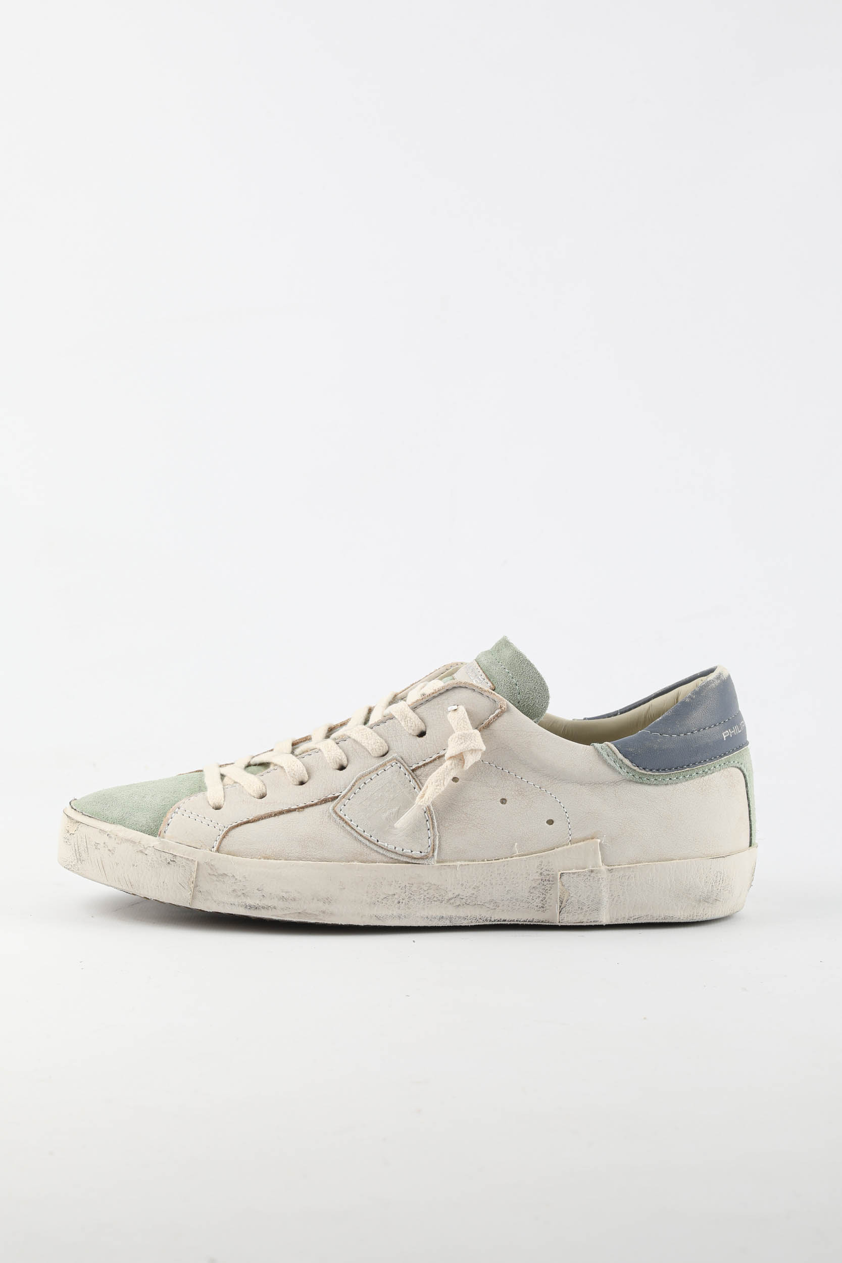 BASKETS PHILIPPE MODEL DELAVE BLANCHES PRLU-WX15
