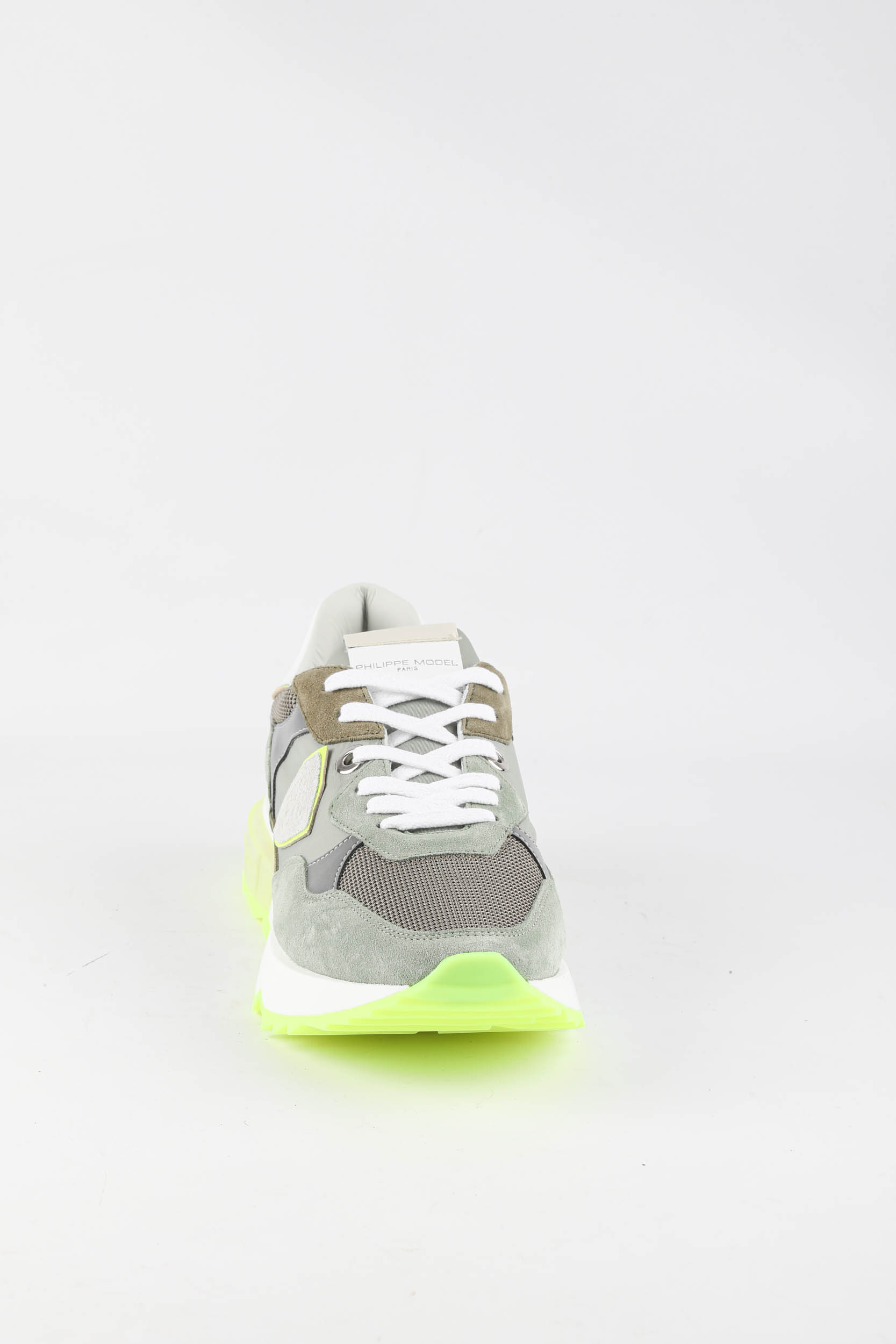 BASKETS PHILIPPE MODEL LA RUE KAKI JAUNE LRLU-WN23