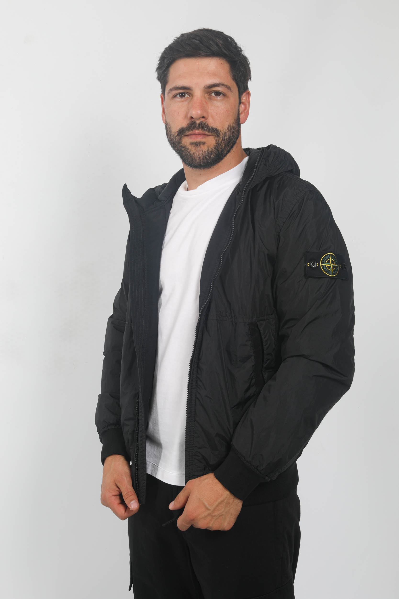 BLOUSON STONE ISLAND NYLON KAKI 791540823-V0058