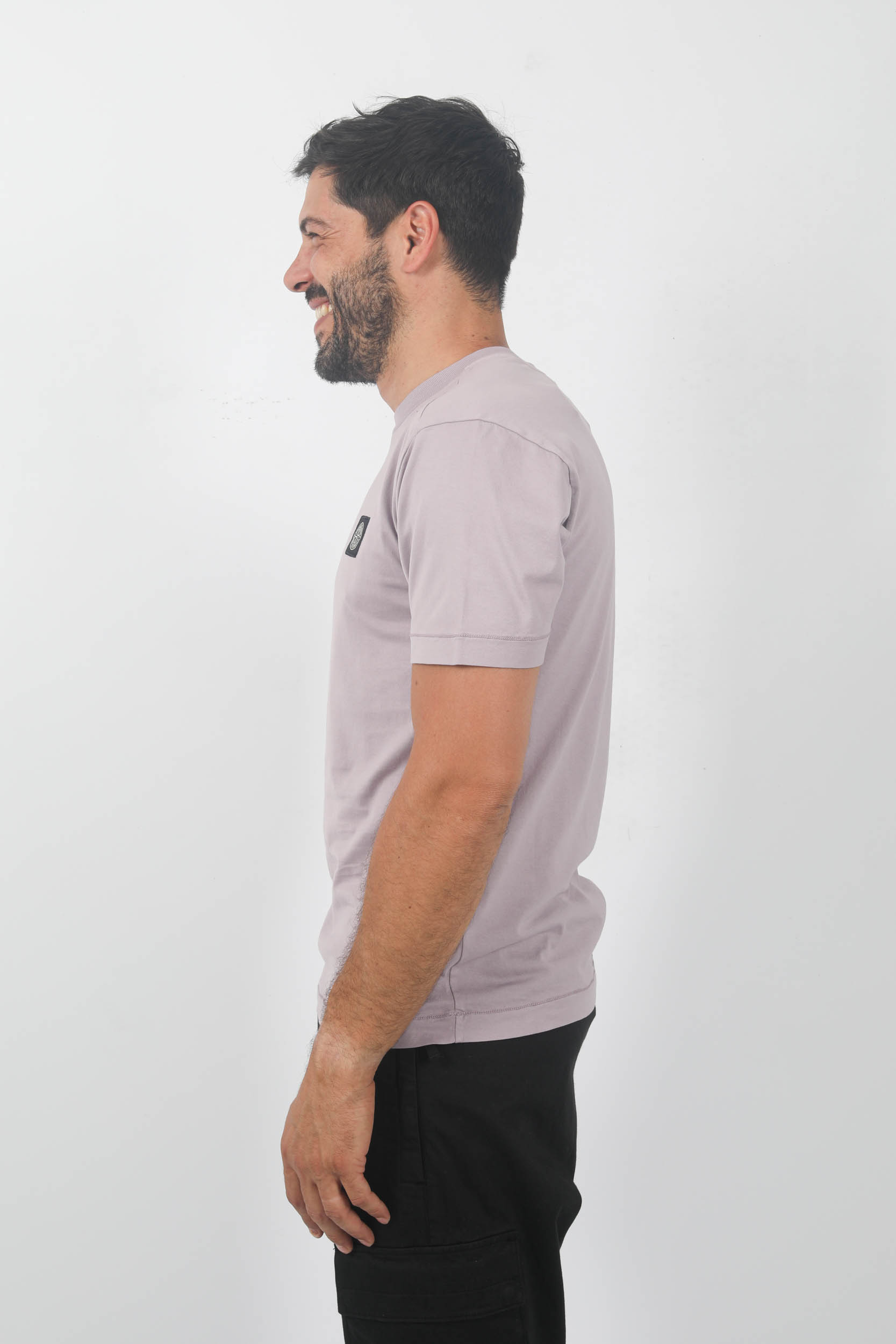 T-SHIRT STONE ISLAND LAVANDE 791524113-V0047