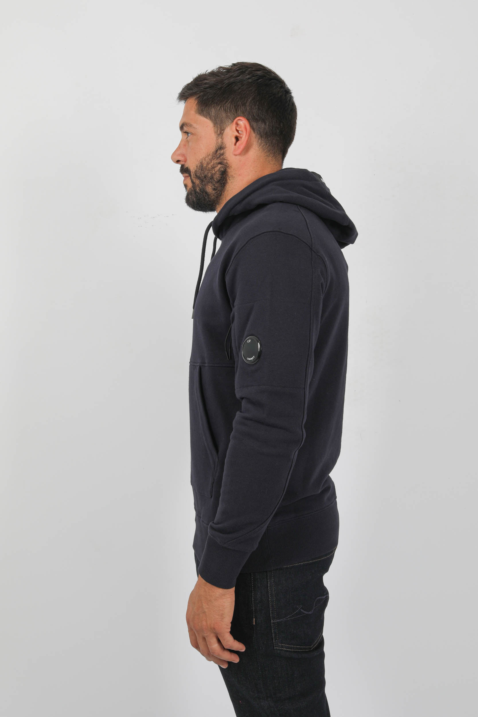 SWEAT A CAPUCHE C.P COMPANY MARINE S023A-888
