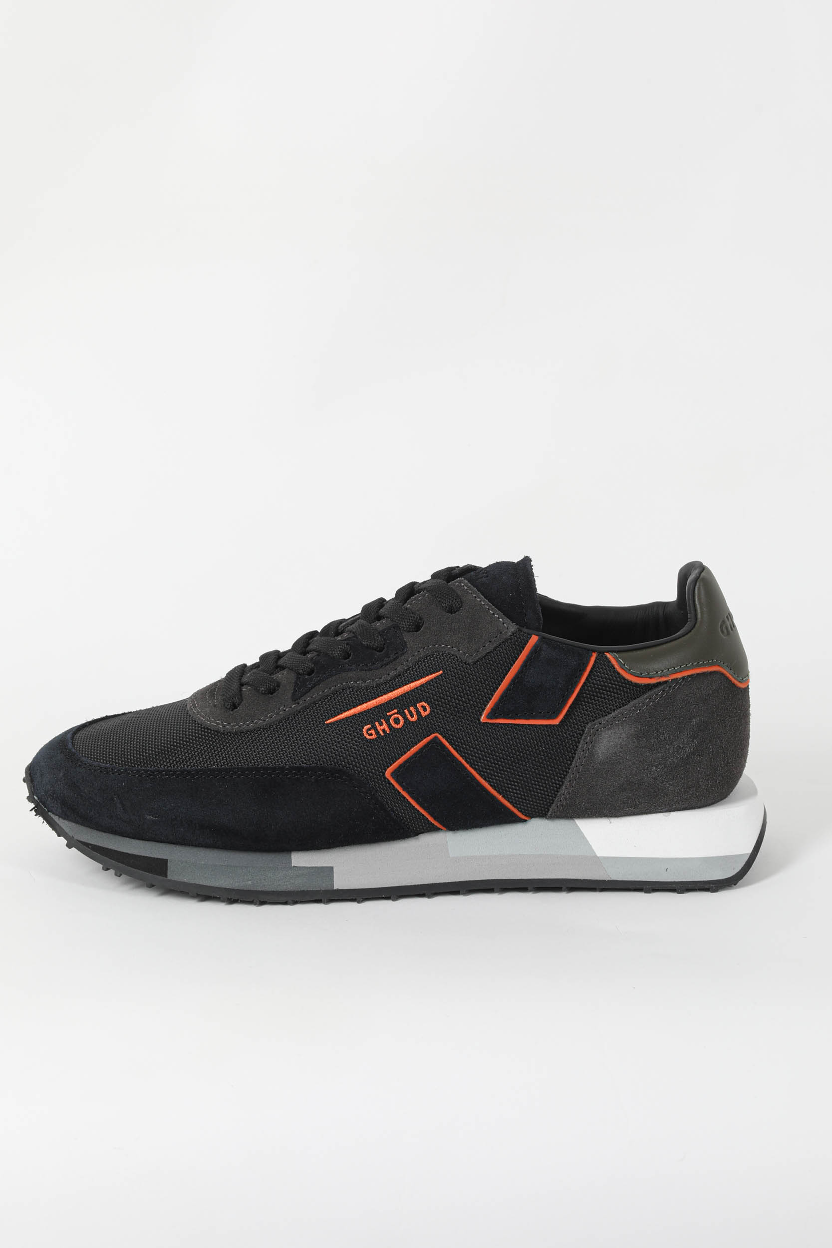 BASKETS GHOUD NOIR/ORANGE RMLM-MU85