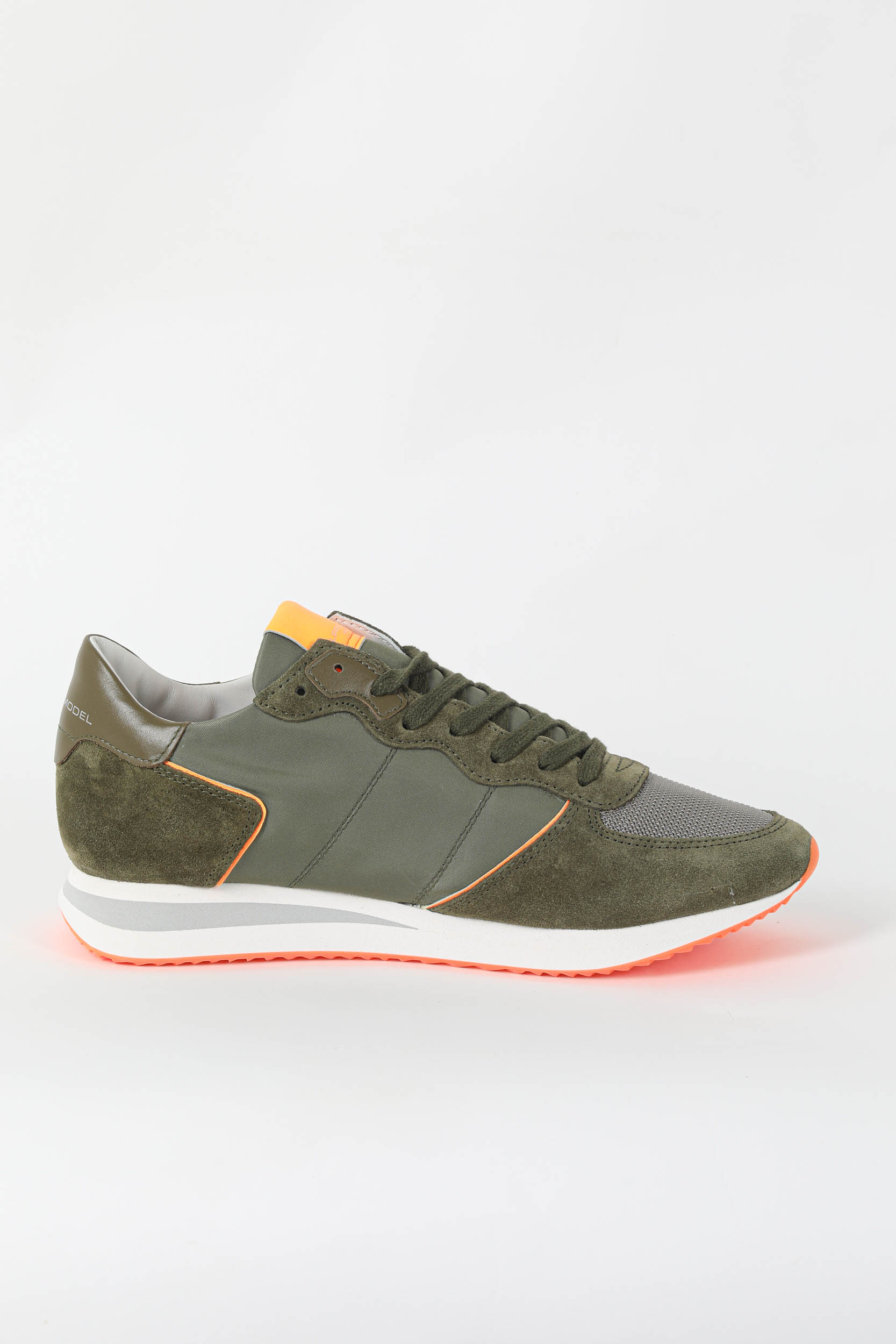 BASKETS PHILIPPE MODEL TRPX KAKI/ORANGE TZLU-WN51
