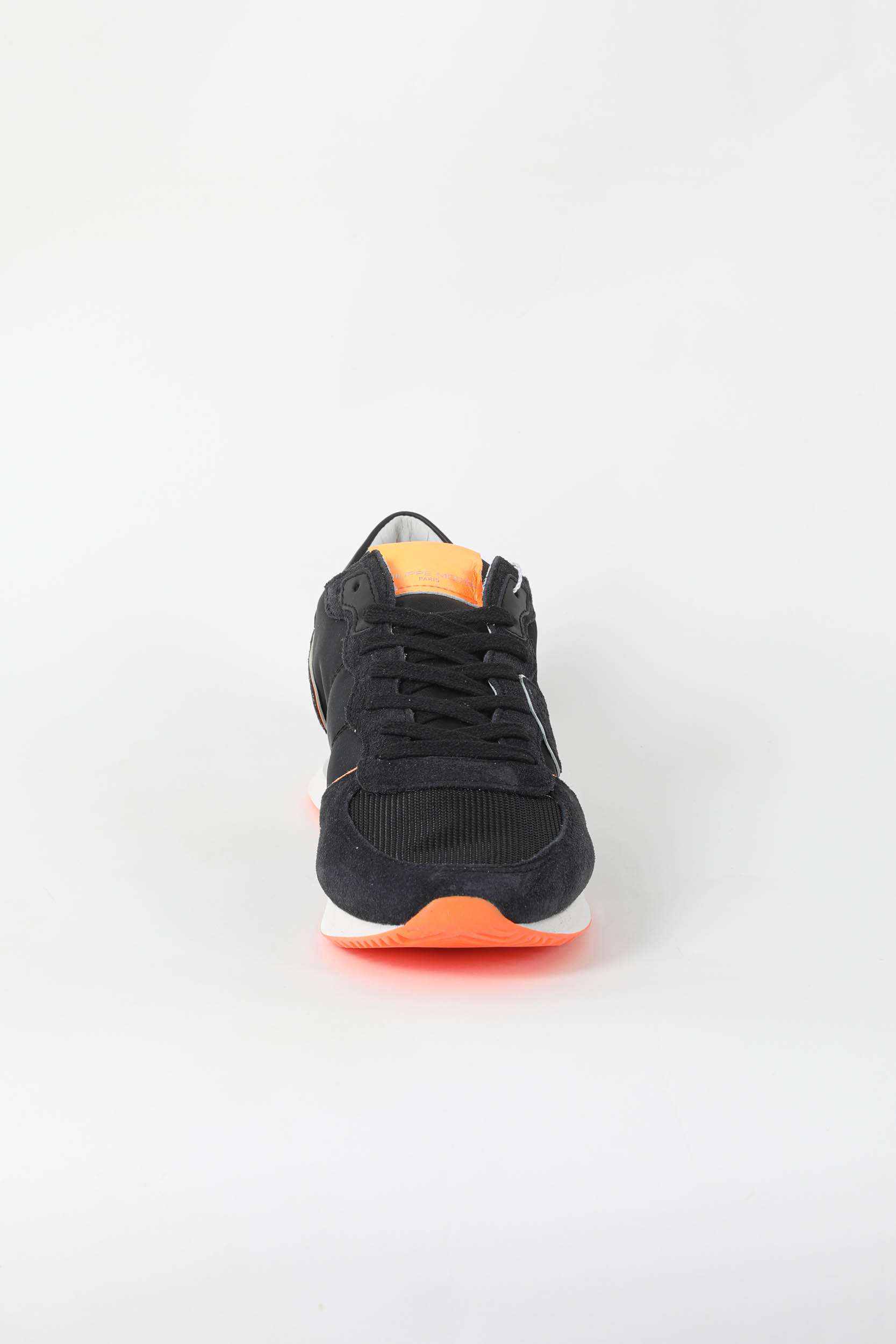 BASKETS PHILIPPE MODEL TRPX NOIR AND ORANGE TZLU-WN50