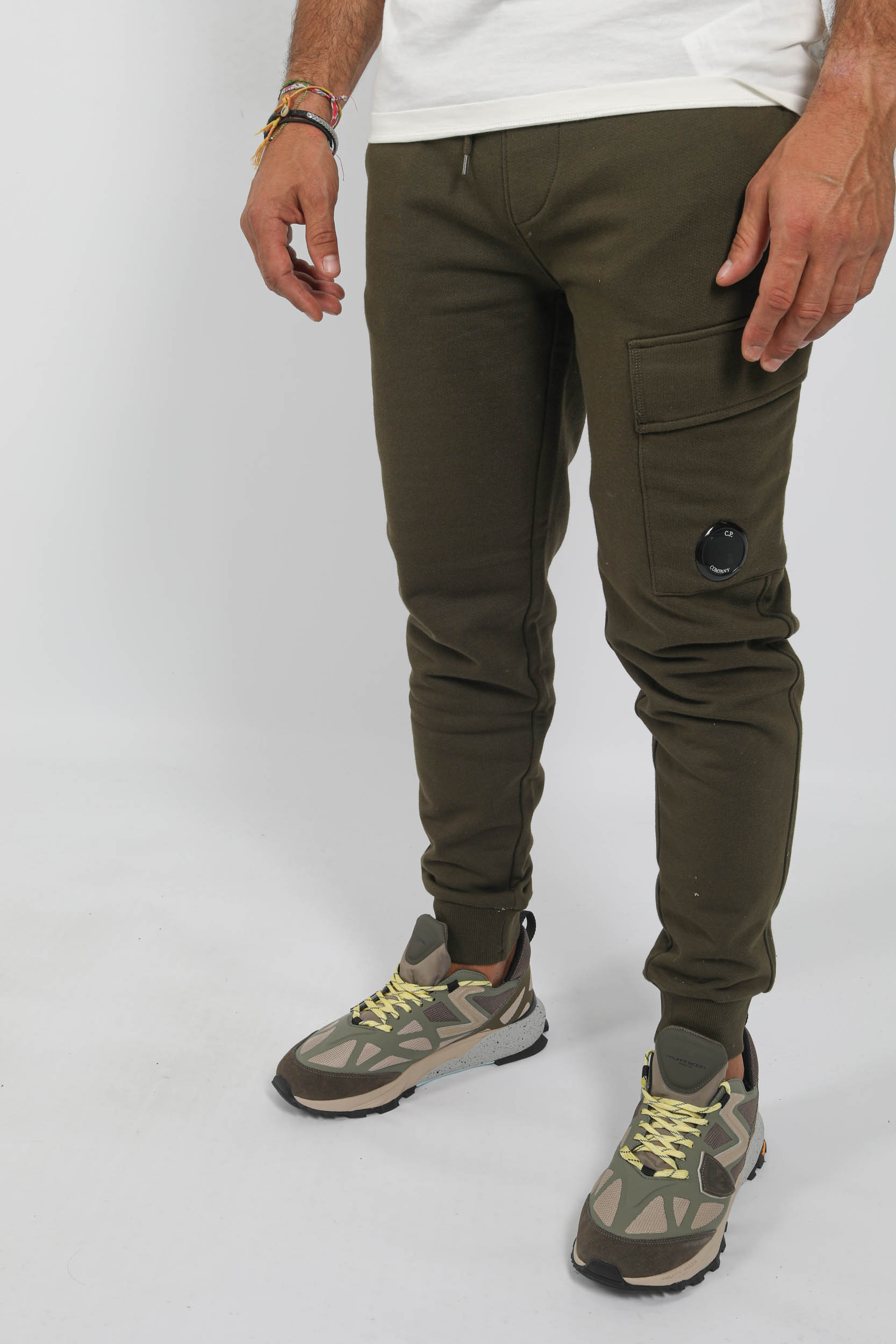 BAS DE JOGGING C.P COMPANY KAKI P017A-683