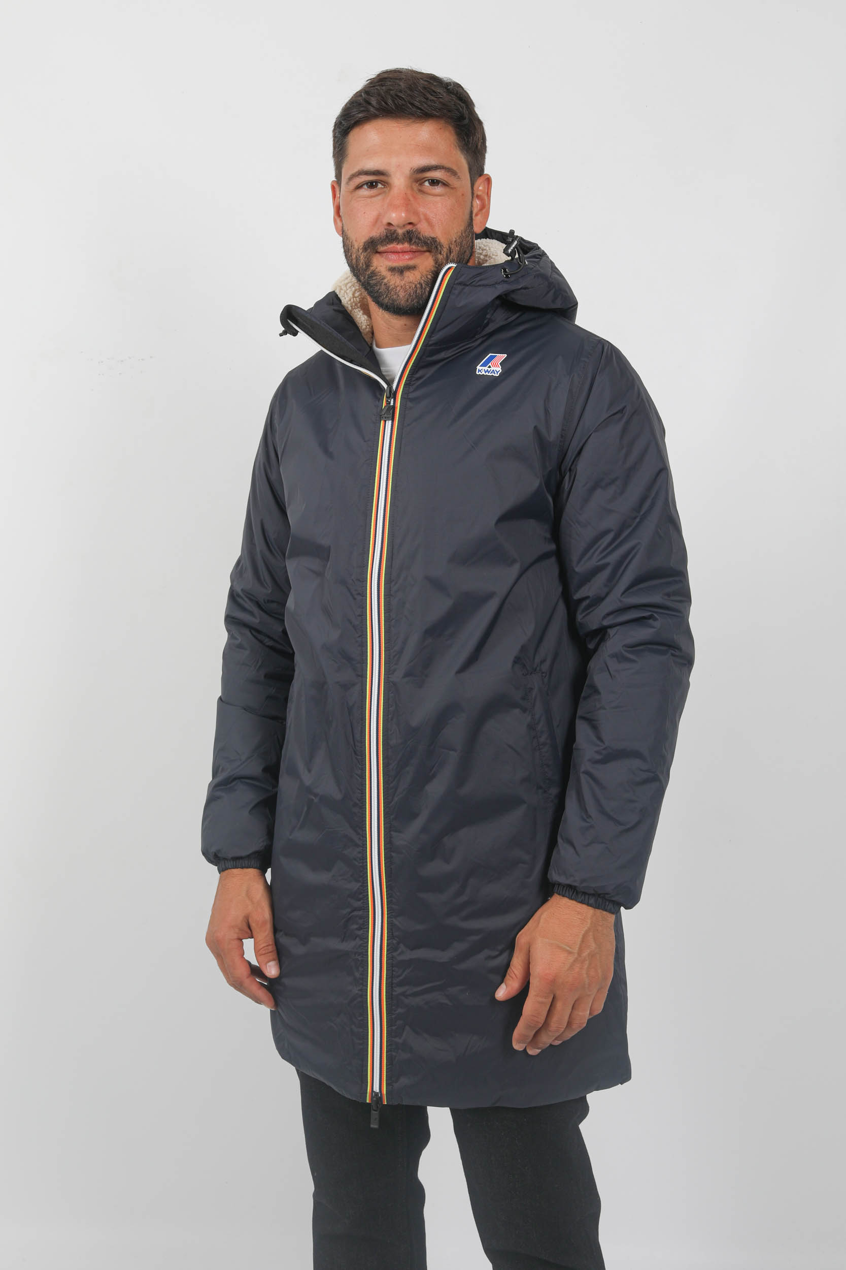PARKAS KWAY DOUBLE POLAIRE MARINE K3114KW K89