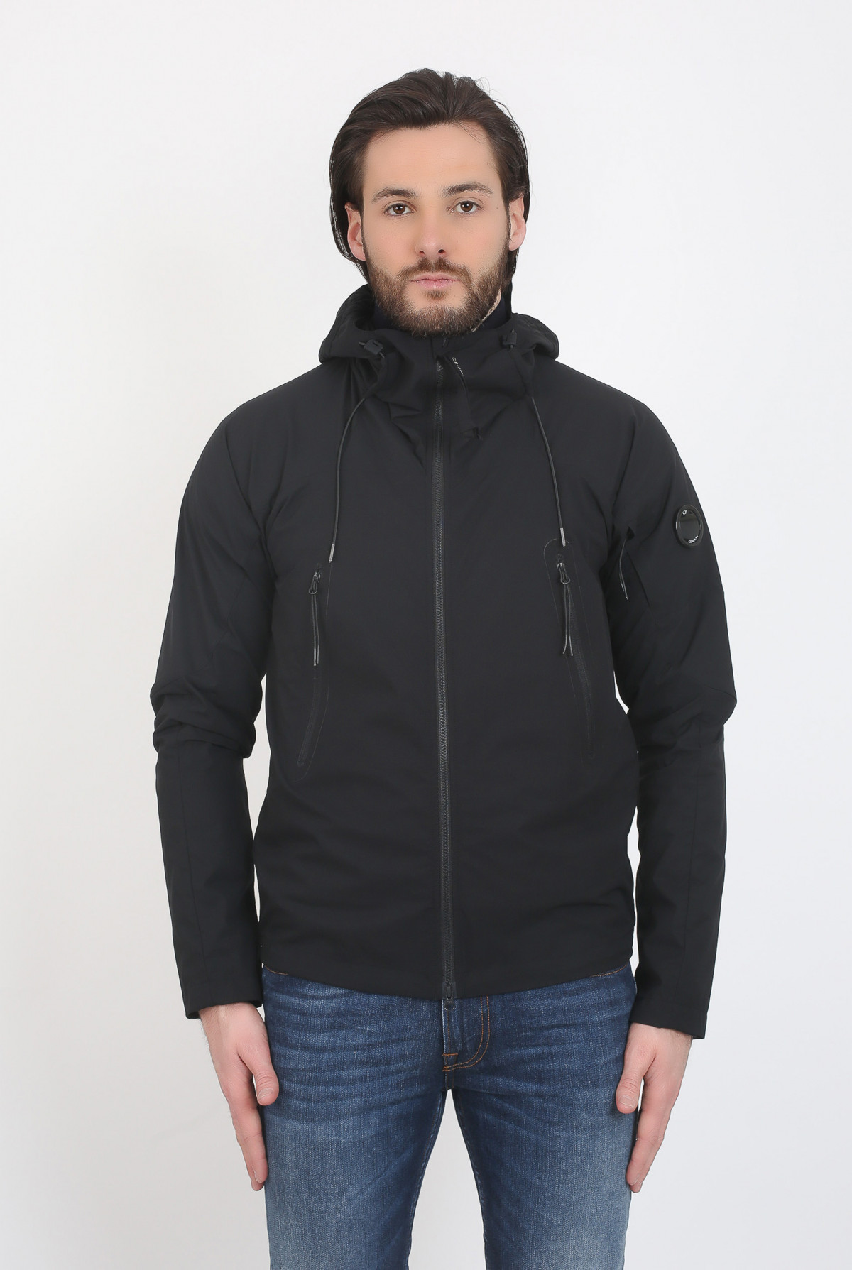 VESTE C.P. COMPANY OUTERWEAR MEDIUM JACKET NOIR WO35A 4117A 999
