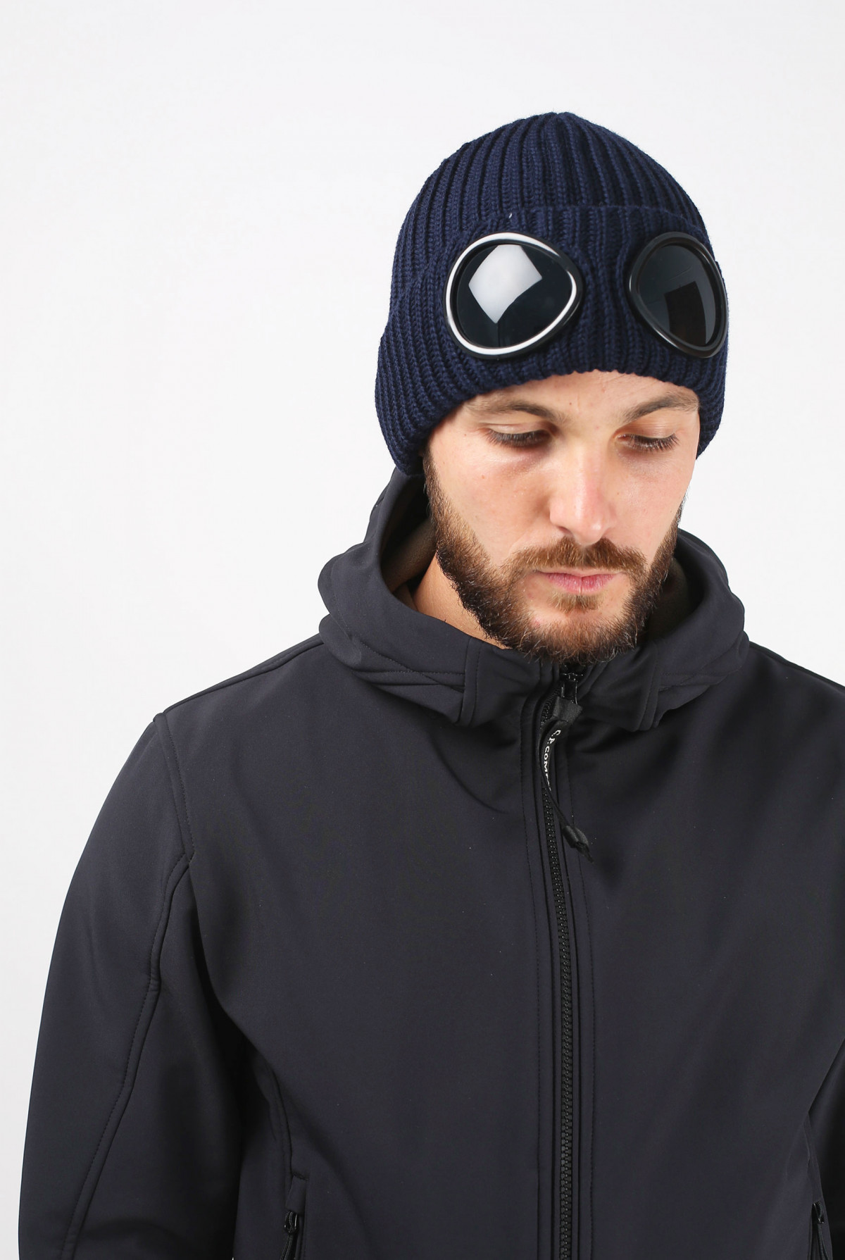 Bonnet cp company bleu Clearance