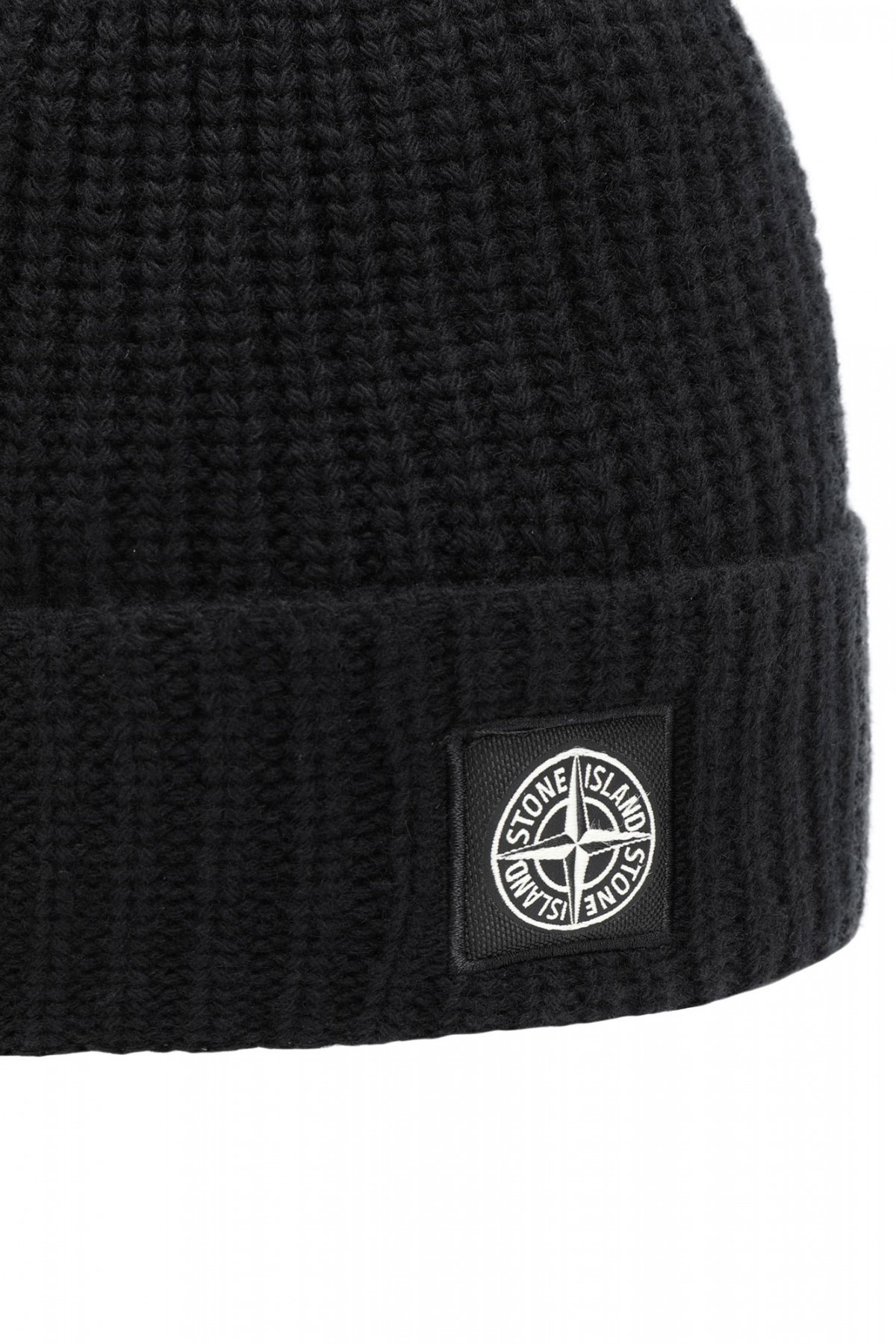 bonnet stone island noir