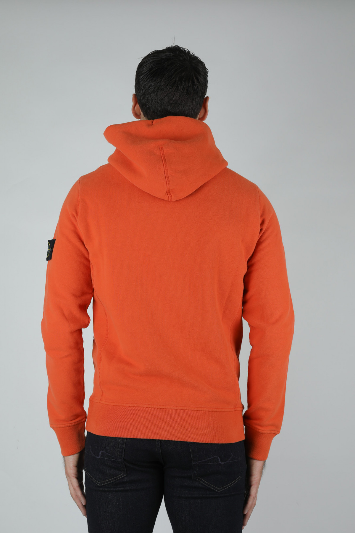 Sweat orange stone island Clearance