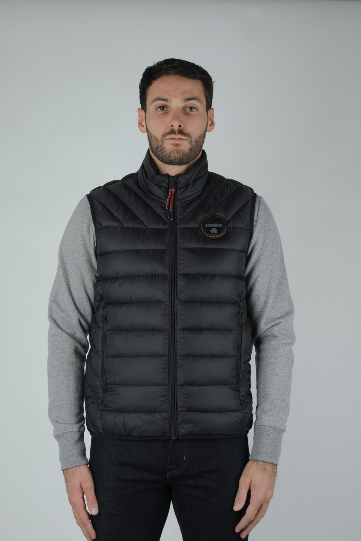 DOUDOUNE SANS MANCHE NAPAPIJRI NOIR AERONSVEST BLCK