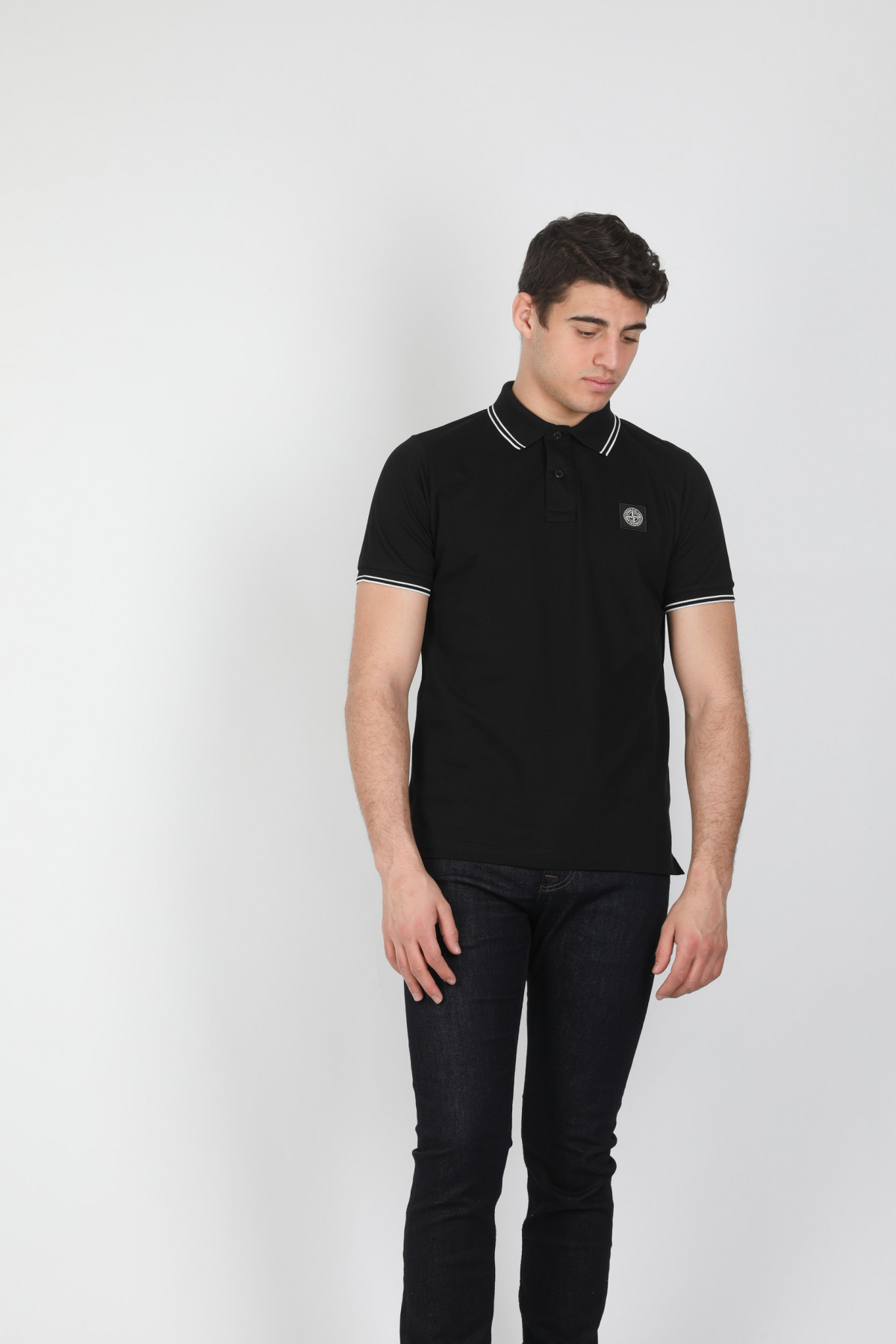 Polo stone island noir store