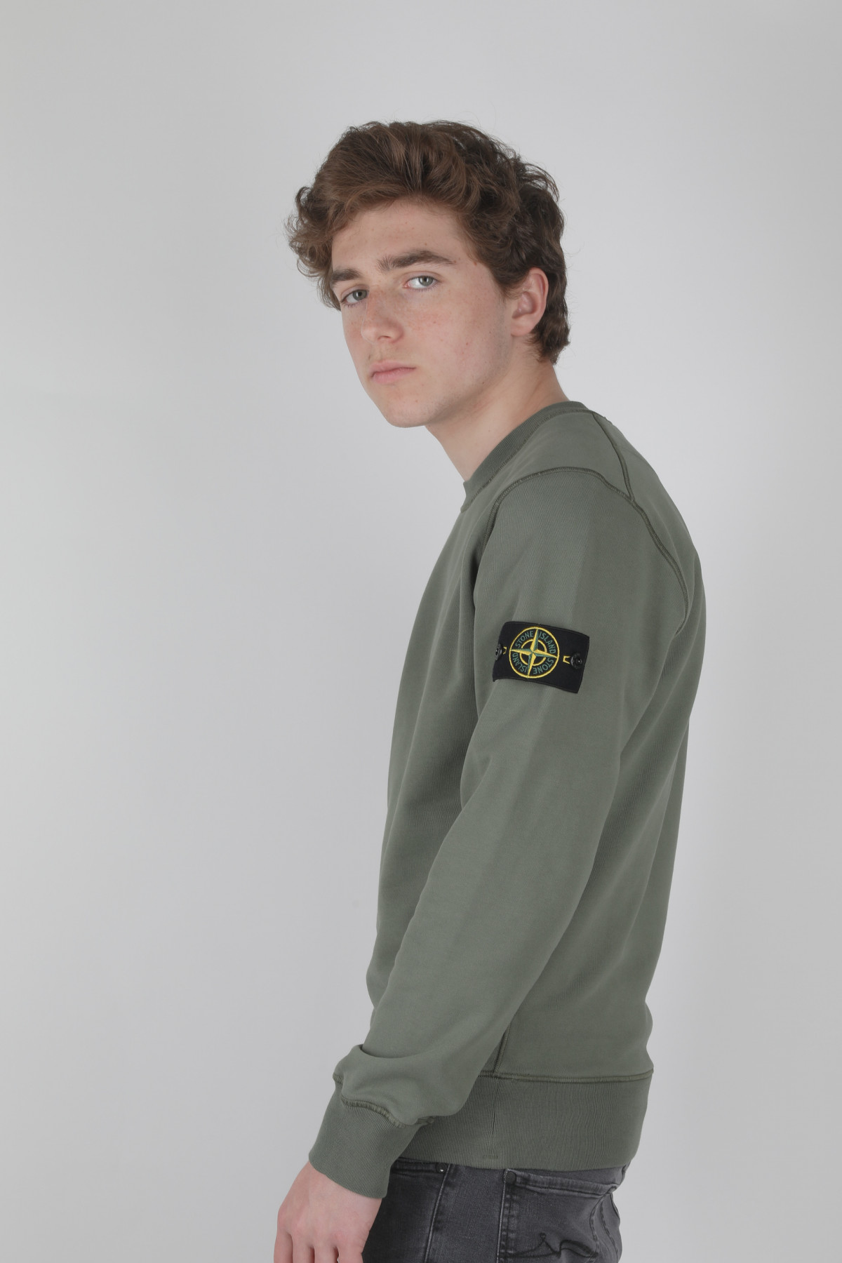 Sweat stone island hotsell kaki