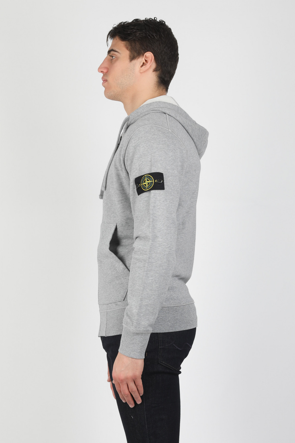 gilet stone island gris