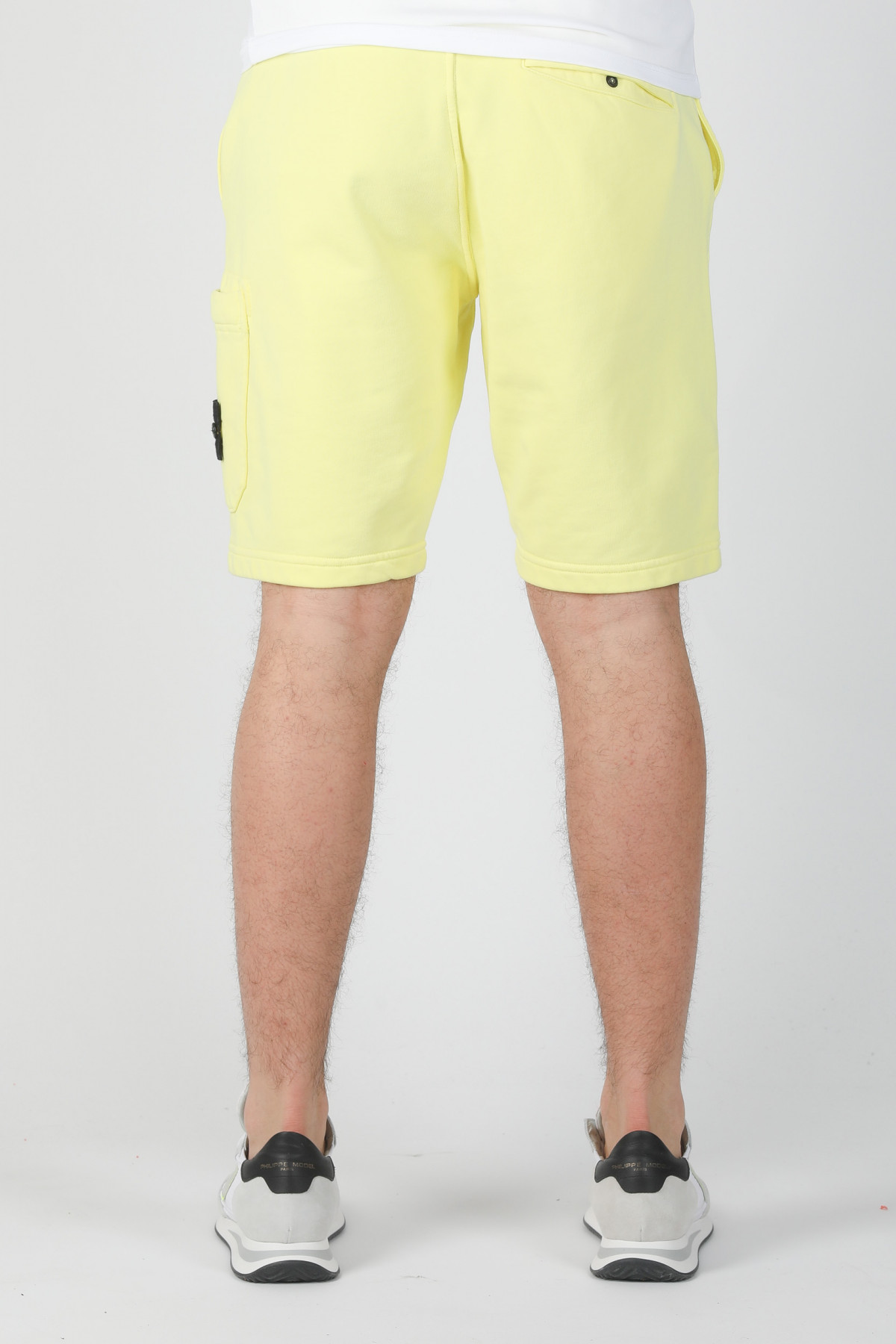SHORT STONE ISLAND JAUNE 721564651 V0031