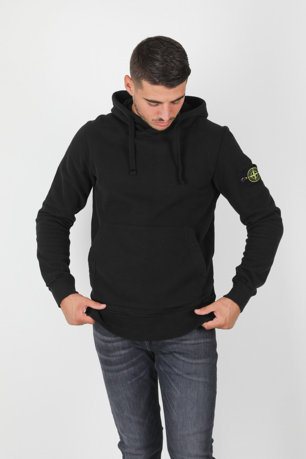 Stone island hotsell sweat noir