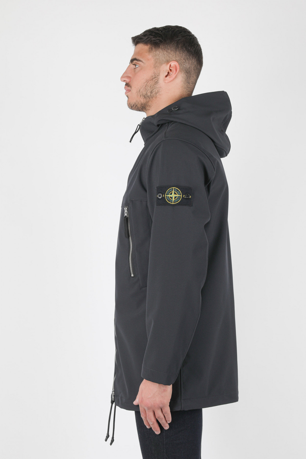 Veste longue hotsell stone island