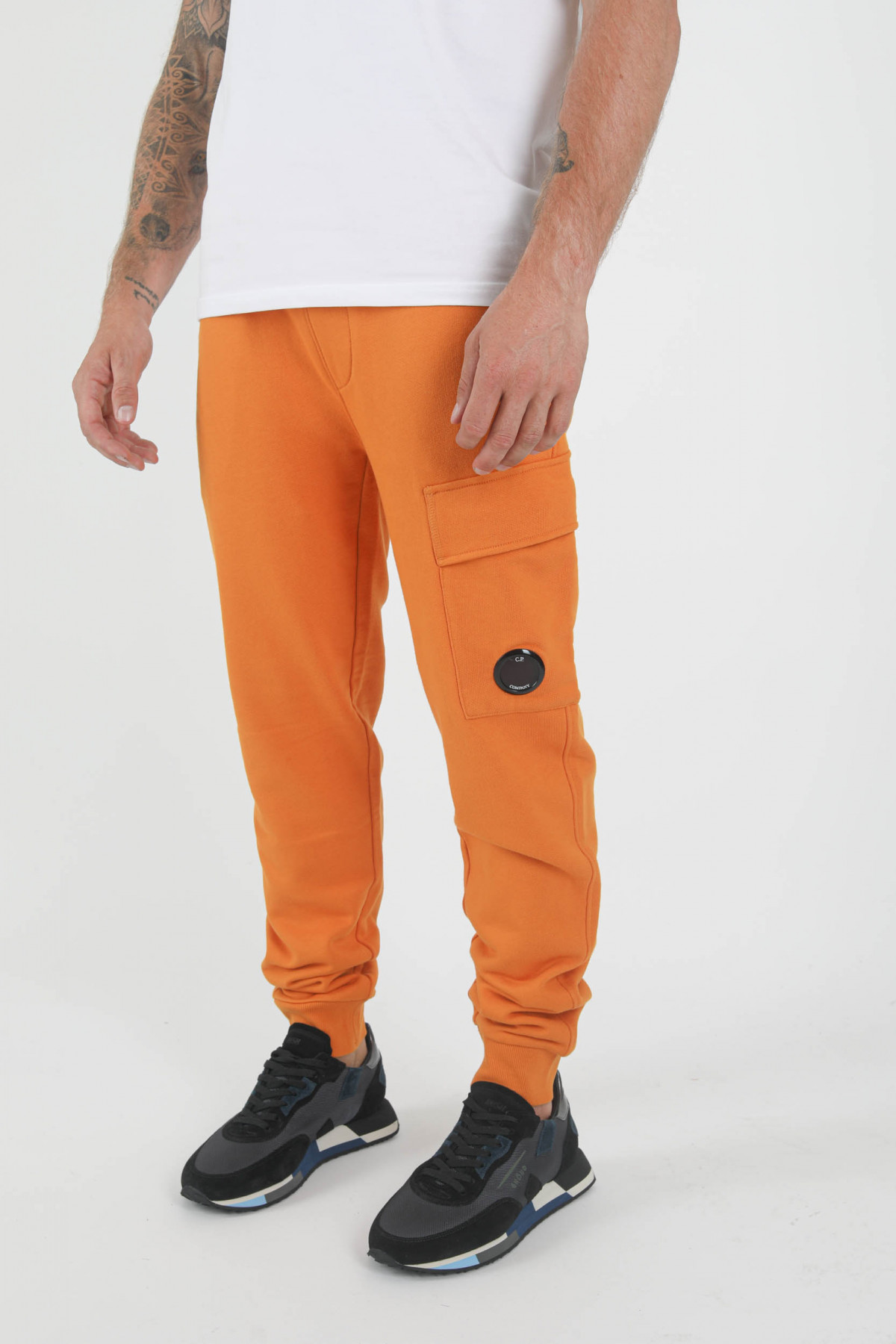 Bas de jogging orange best sale