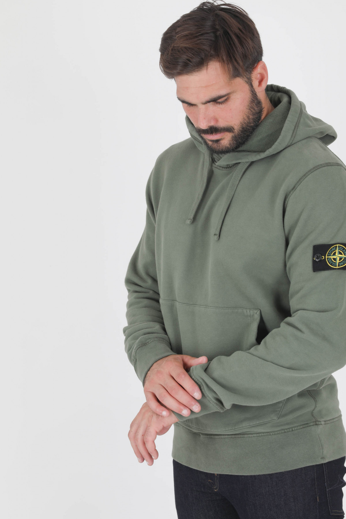 Pull stone island capuche outlet