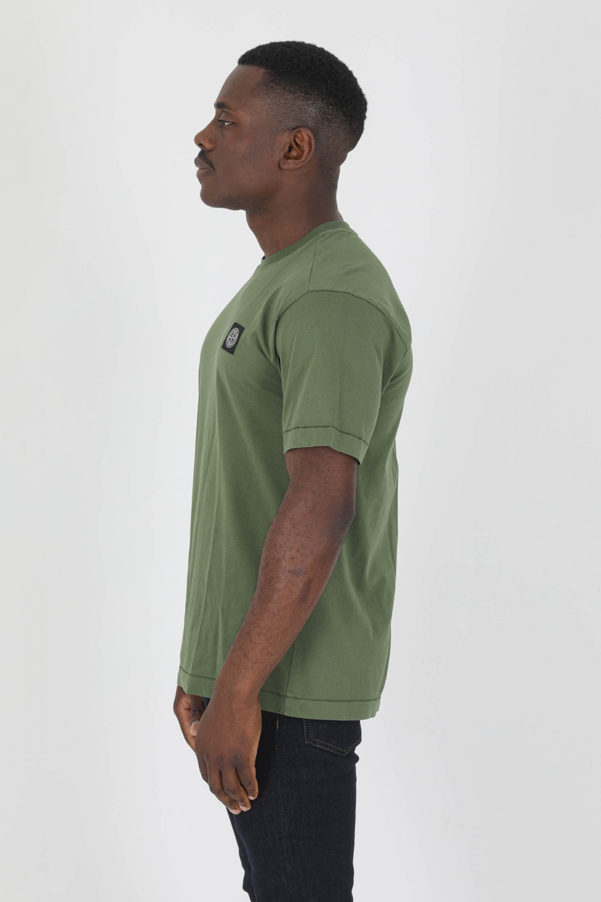 Stone island sale khaki t shirt