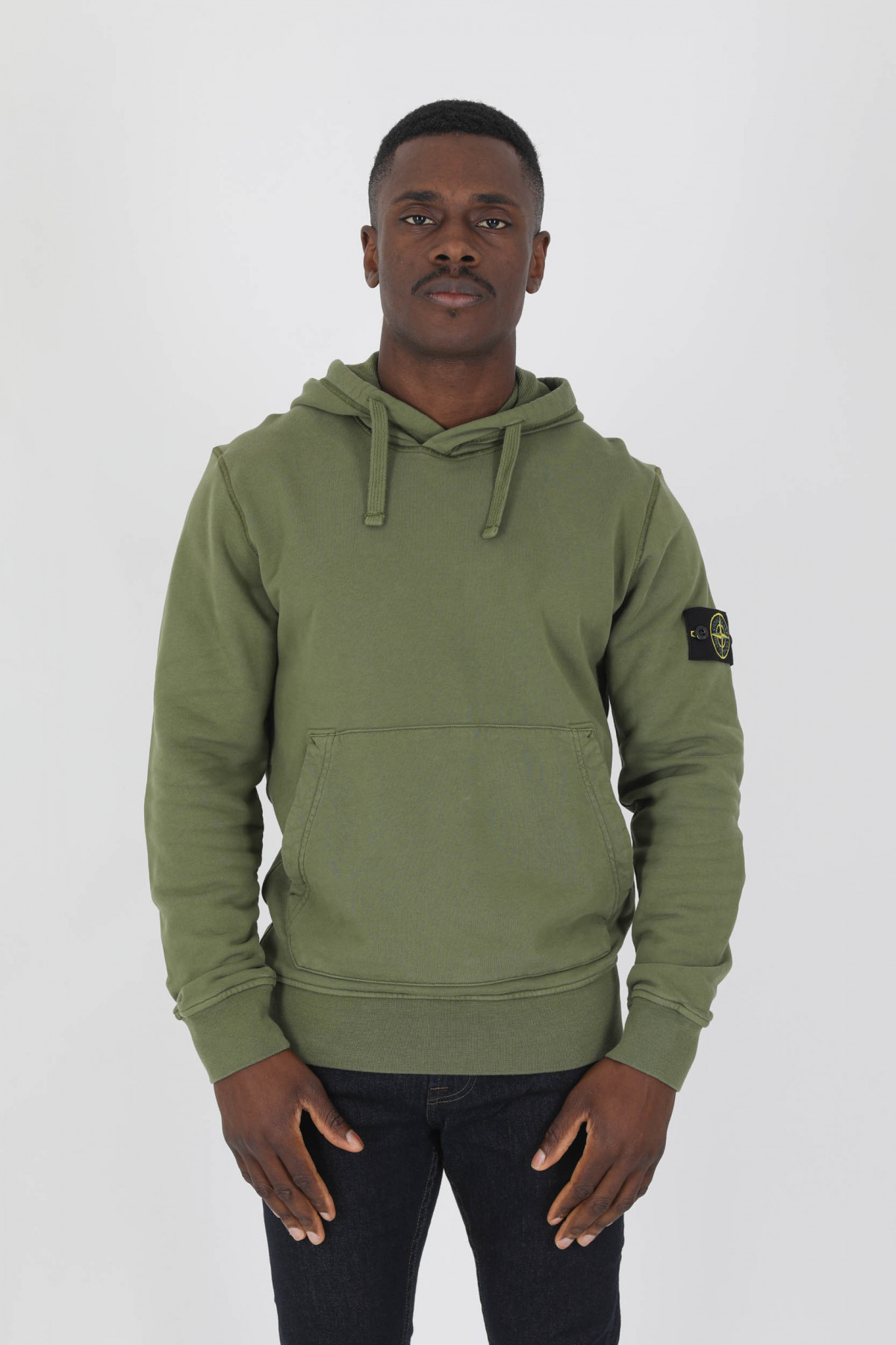Stone island sweat a hot sale capuche