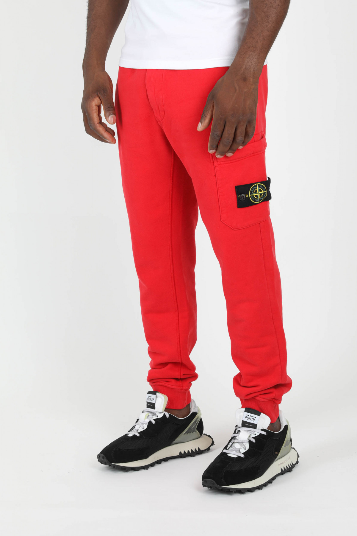 Bas de survetement rouge sales