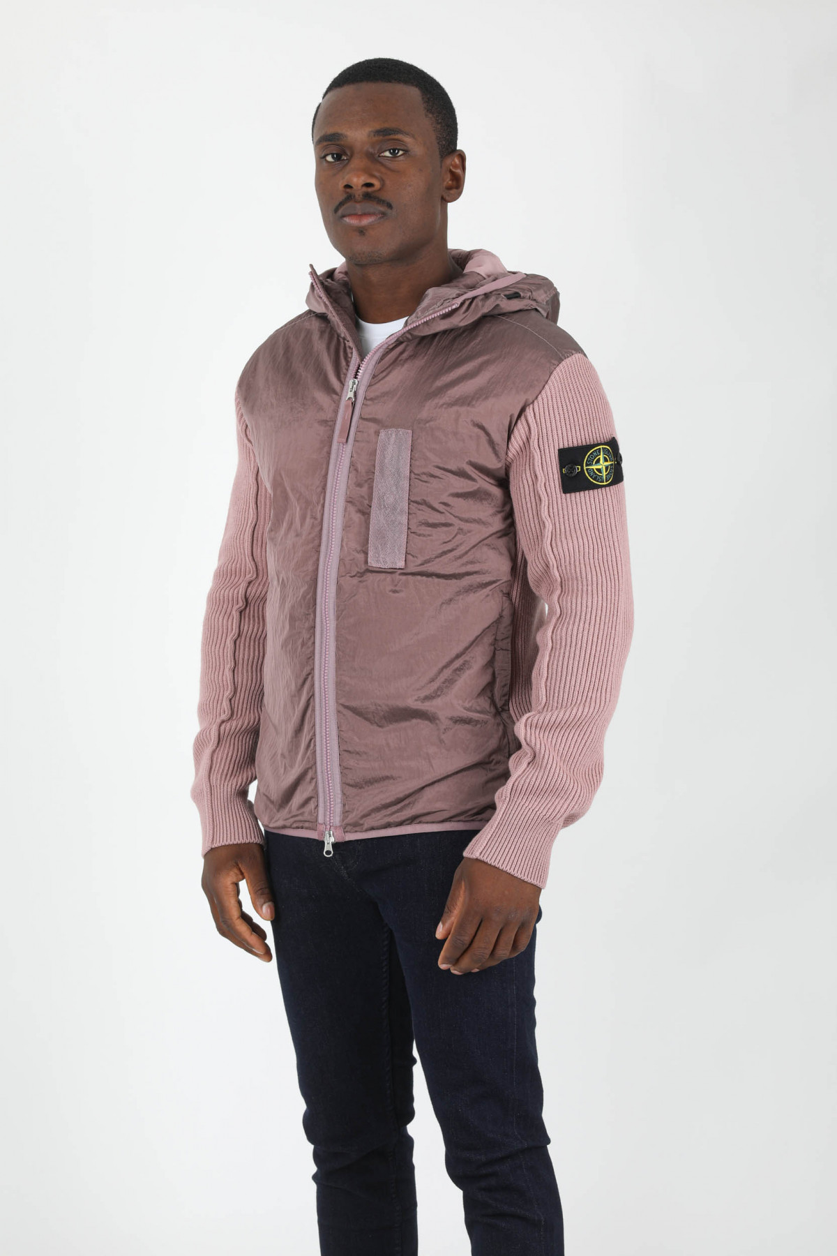 BLOUSON BI MATIERE STONE ISLAND ROSE 771542730 V0086