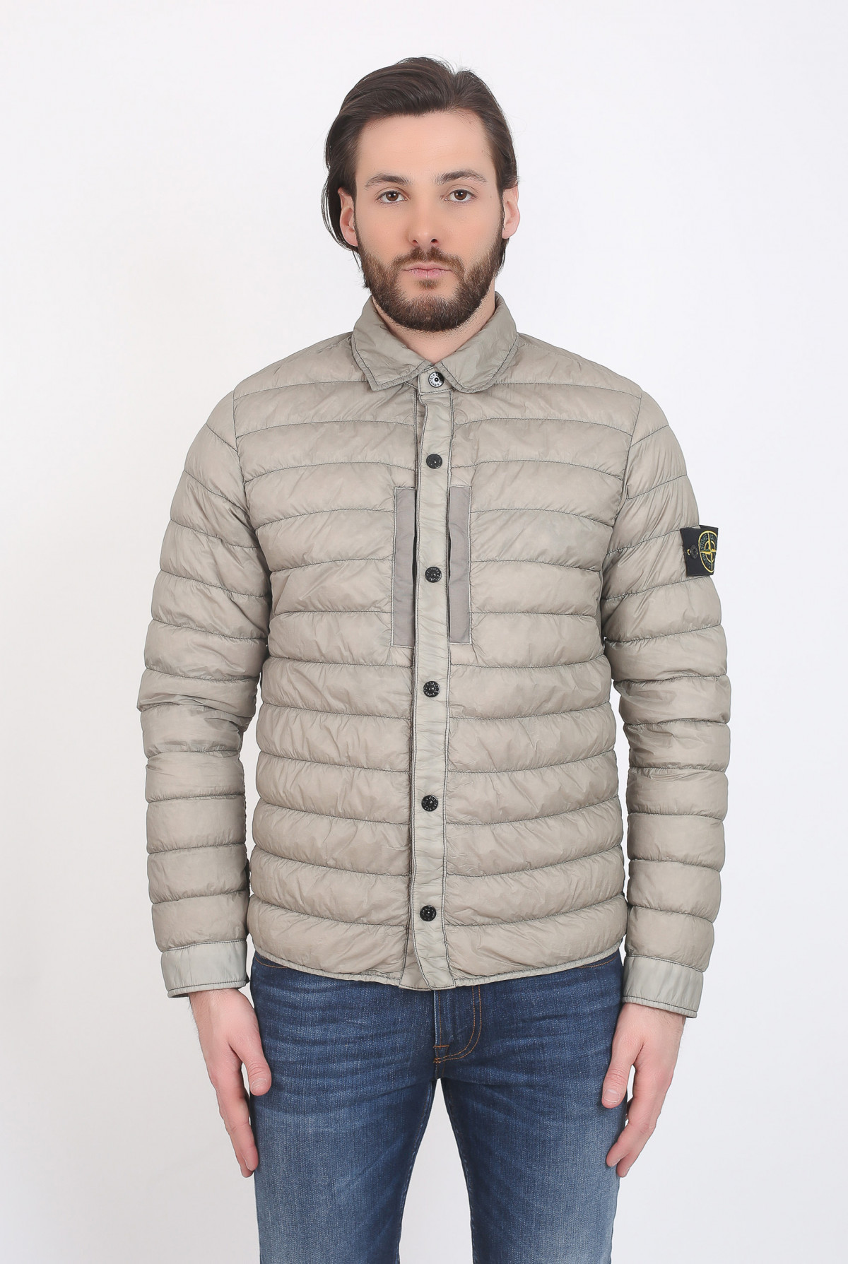 DOUDOUNE STONE ISLAND BEIGE 681510424-V0092