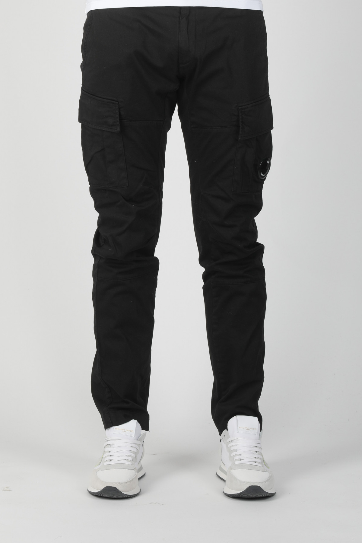 PANTALON CARGO CP COMPANY NOIR A118A-5694G-999