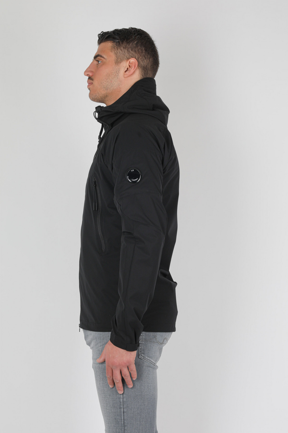 VESTE C.P COMPANY NYLON PRO-TEK NOIR W012A-999